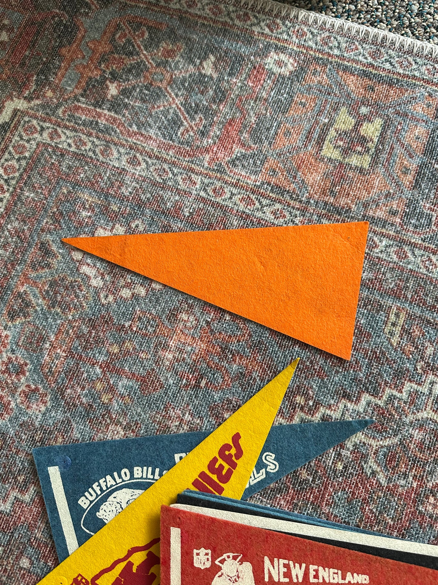 Miami Dolphins Vintage NFL Mini Felt Pennants 1960s-70s