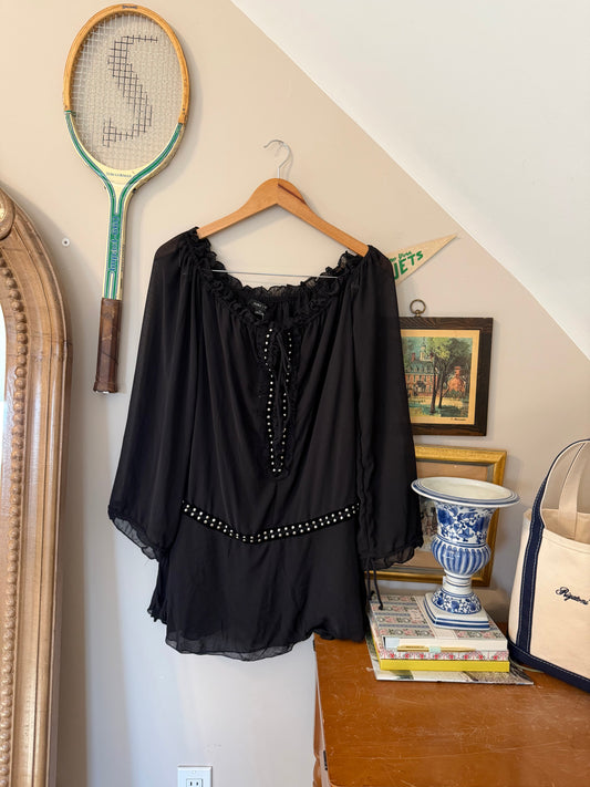 Off the Shoulder Mini Dress Urban Outfitters