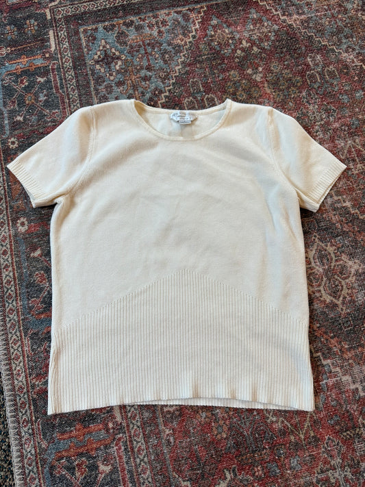 Knit Short Sleeve Top