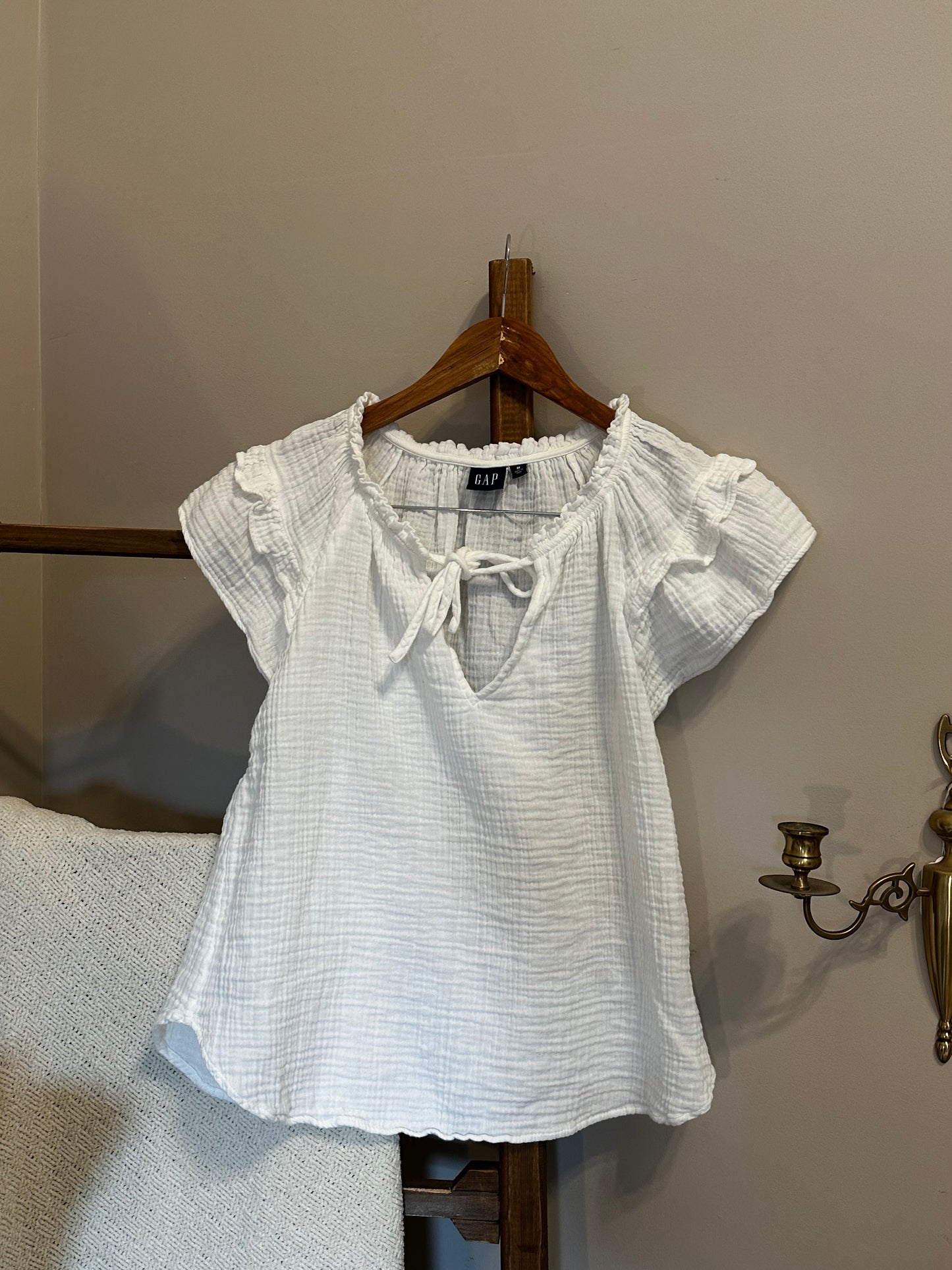 Gap Ruffle Top