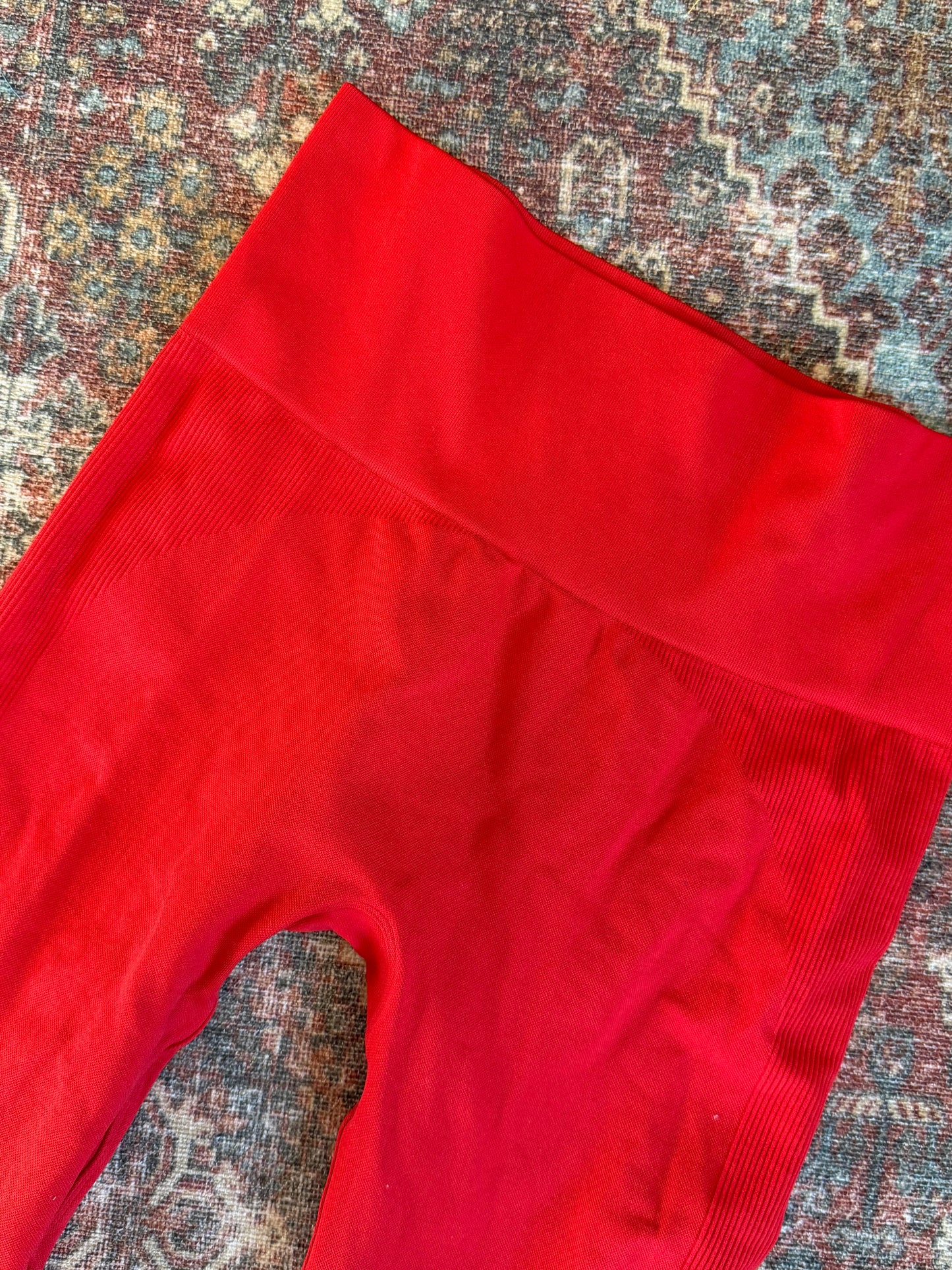 Set Active Red Leggings