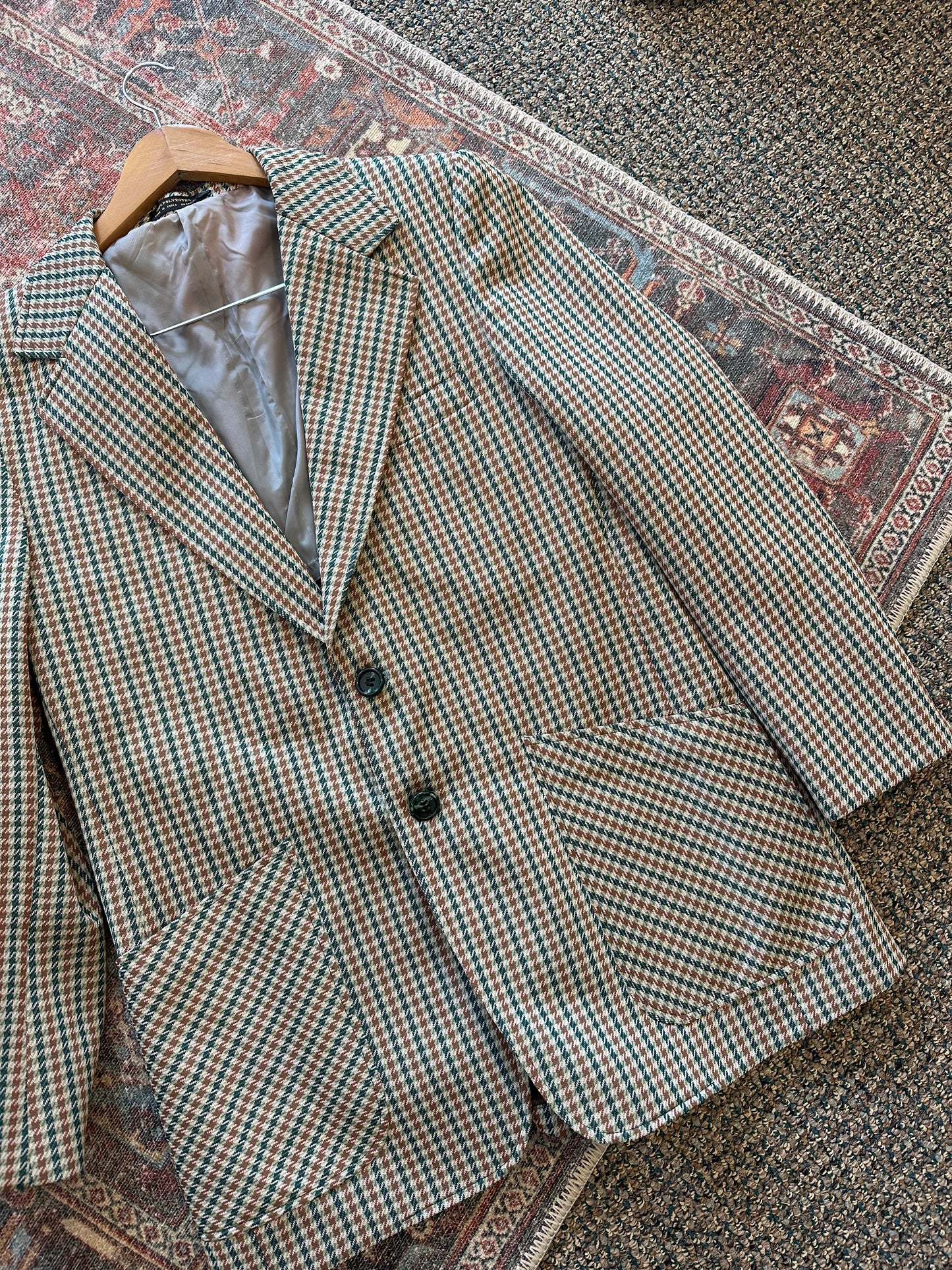 Plaid Blazer Jacket