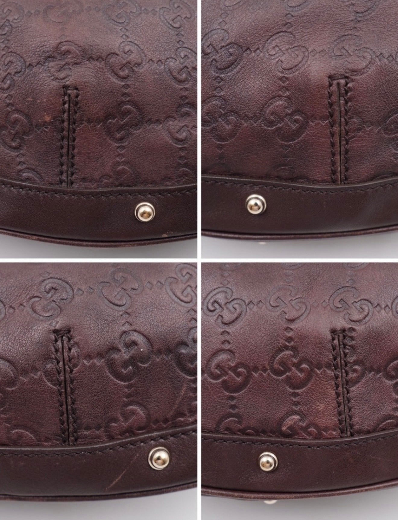 Gucci Guccissima Biba Hobo Bag