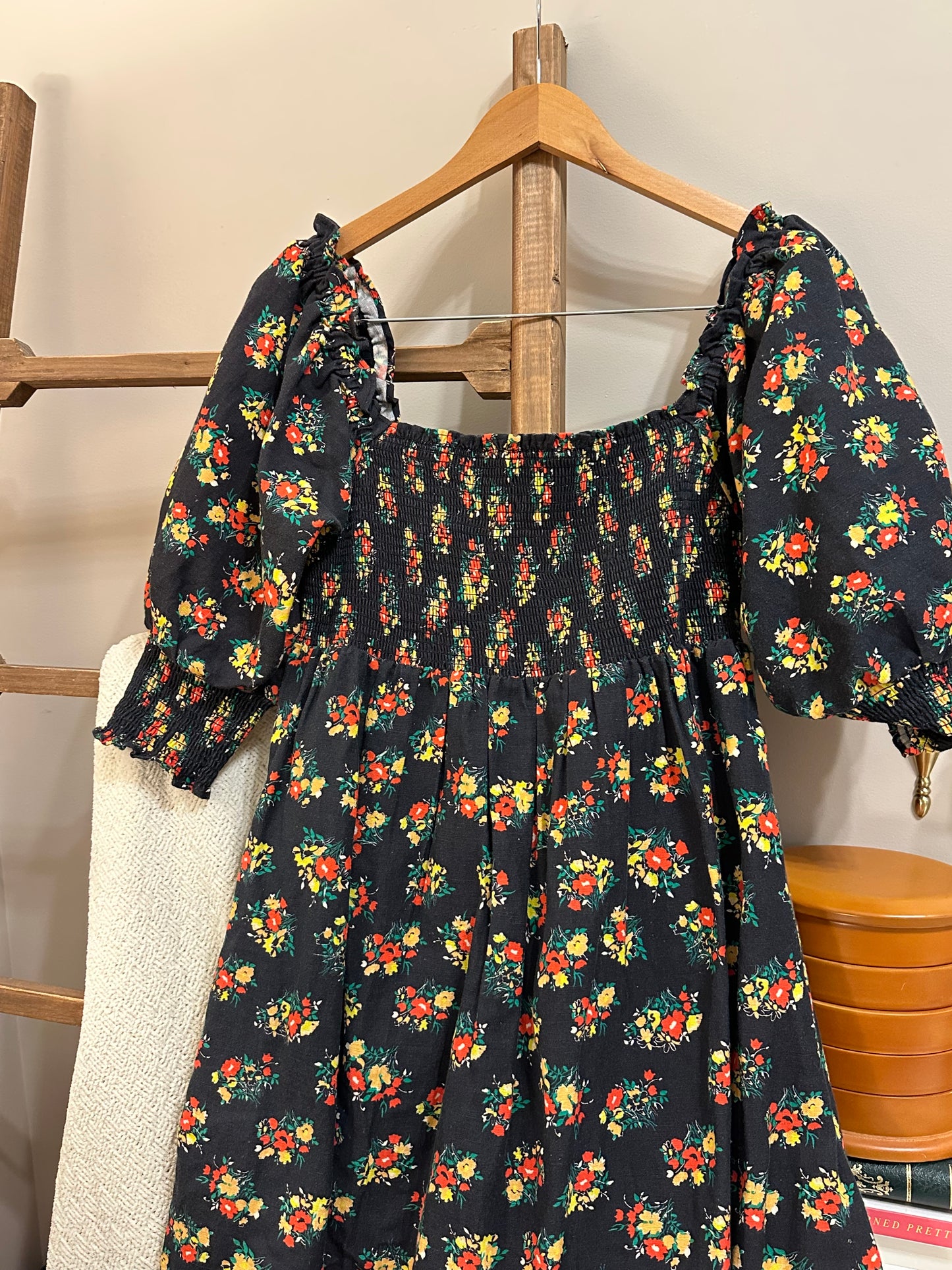 Rixo Floral Mini Dress