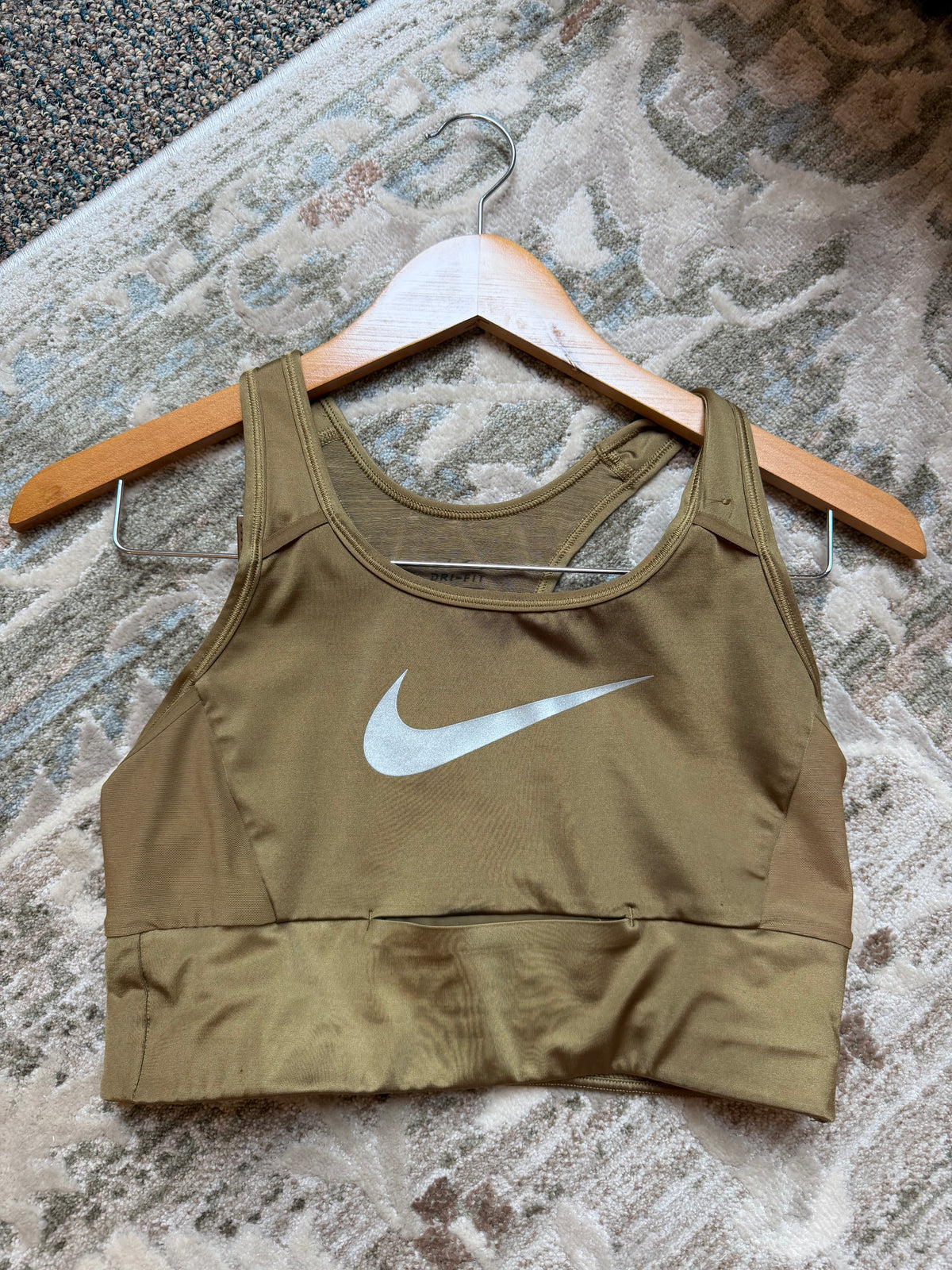 Nike Olive Sports Bra