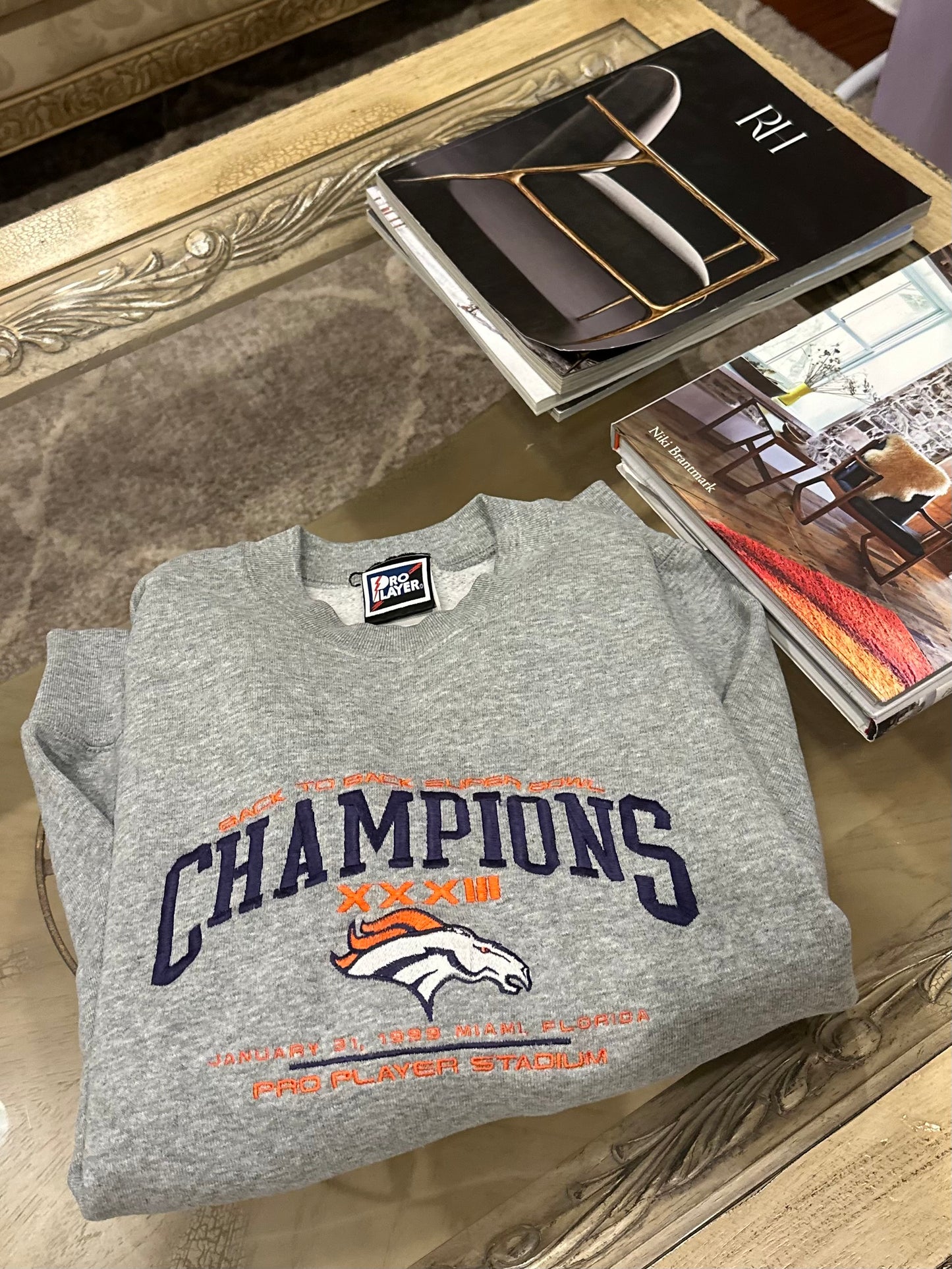 Bronco Champions Crewneck Pullover