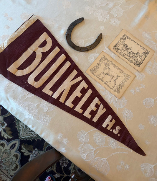 Vintage High School Felt