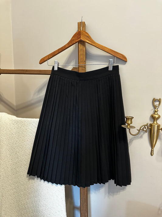 Pleated Midi Skirt