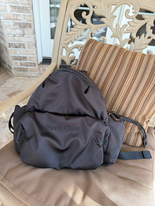 See by Chloe Tilly Puffer Backpack