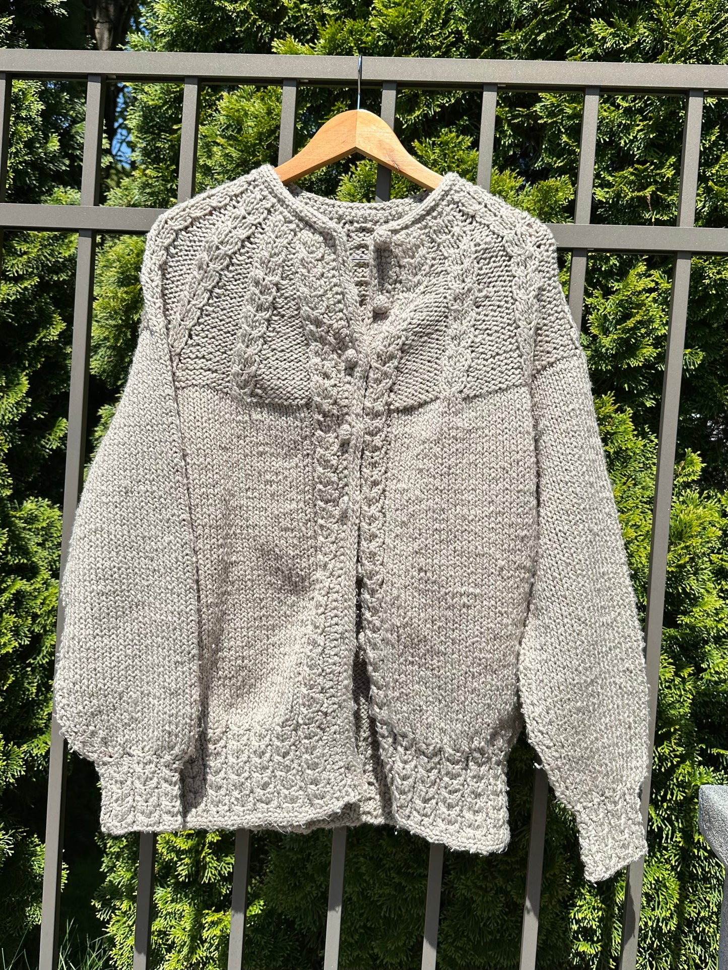 Knit Cardigan Sweater