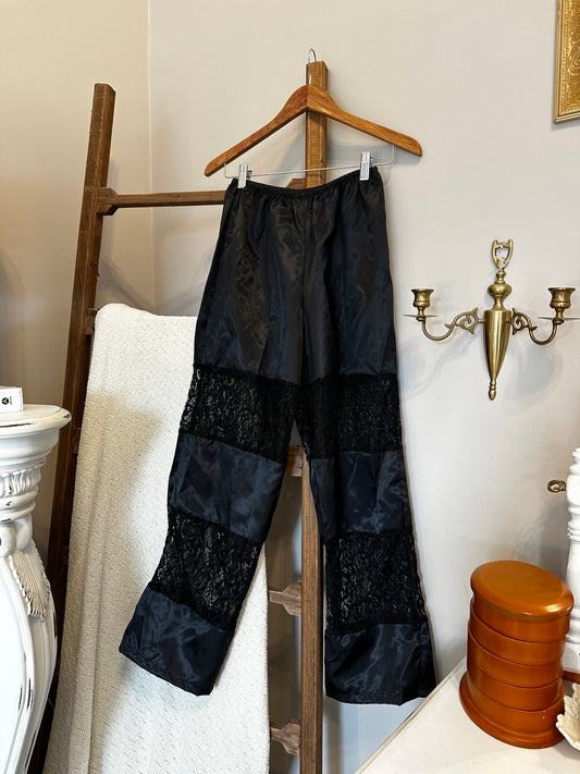 Urban Renewal Remade Lace Insert Silky Pants