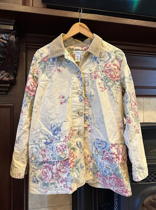 Coldwater Creek Floral Jacket