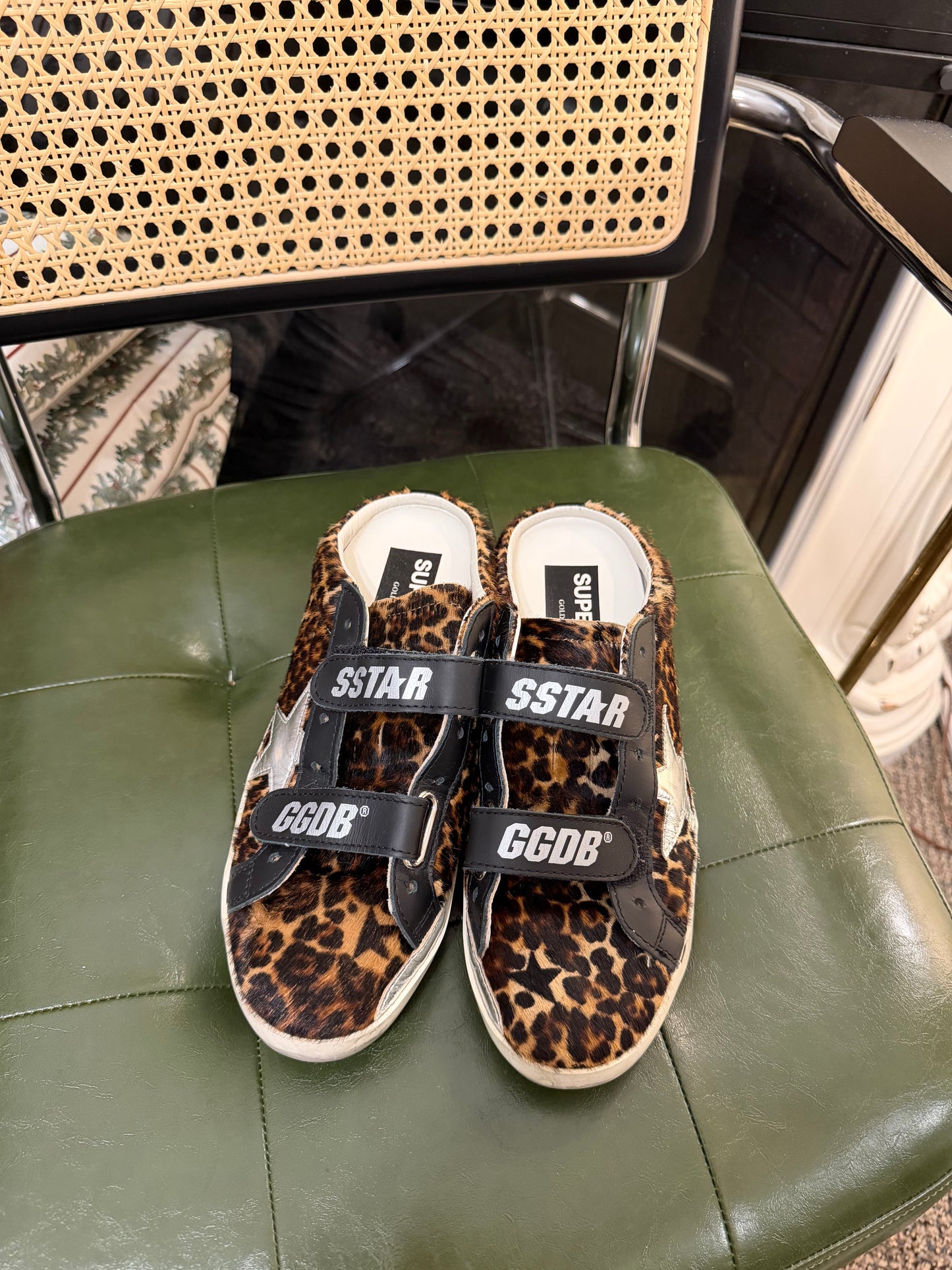 Golden Goose Slide On Velcro Sneakers