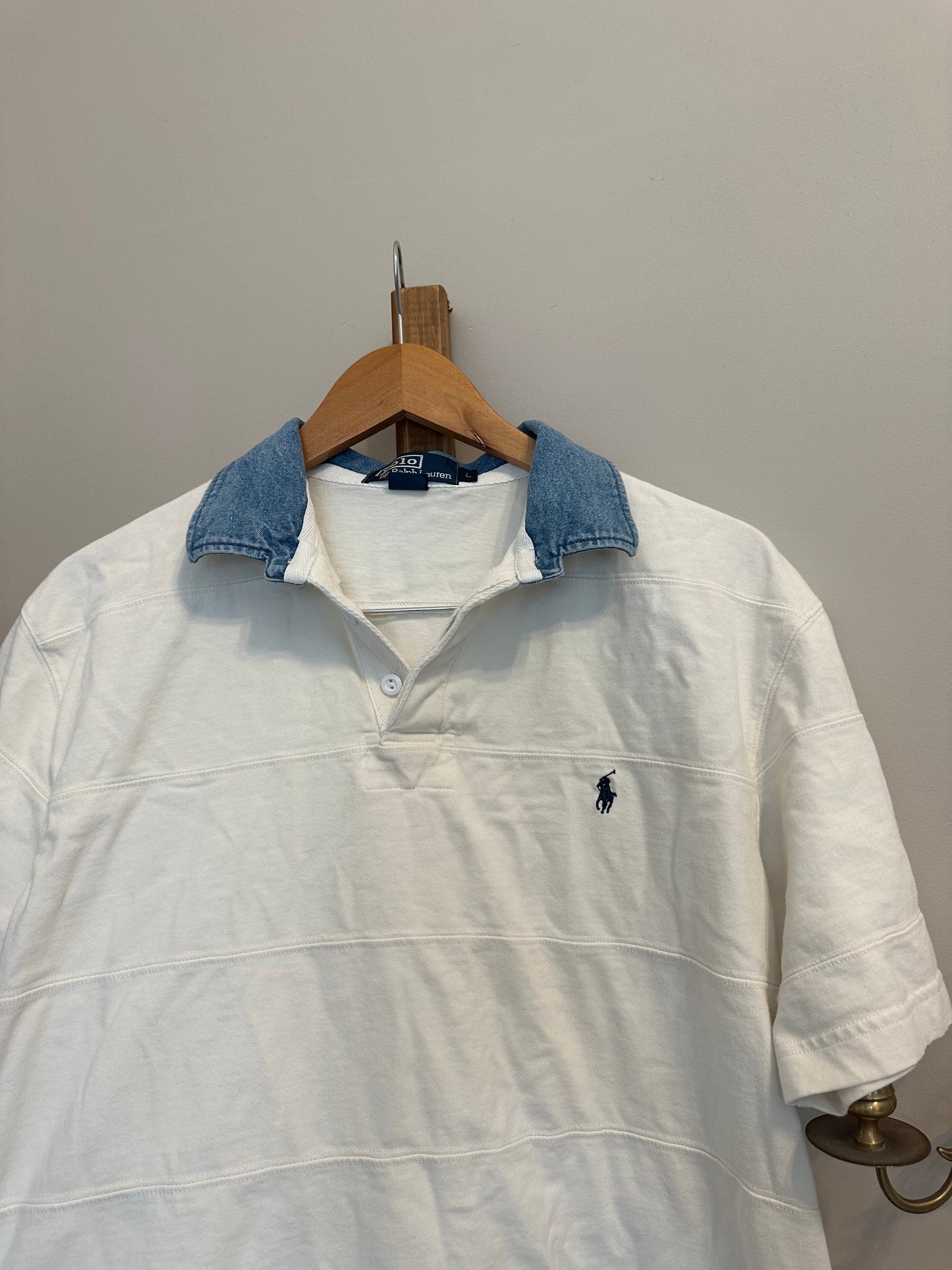 Denim Collar Polo Ralph Lauren