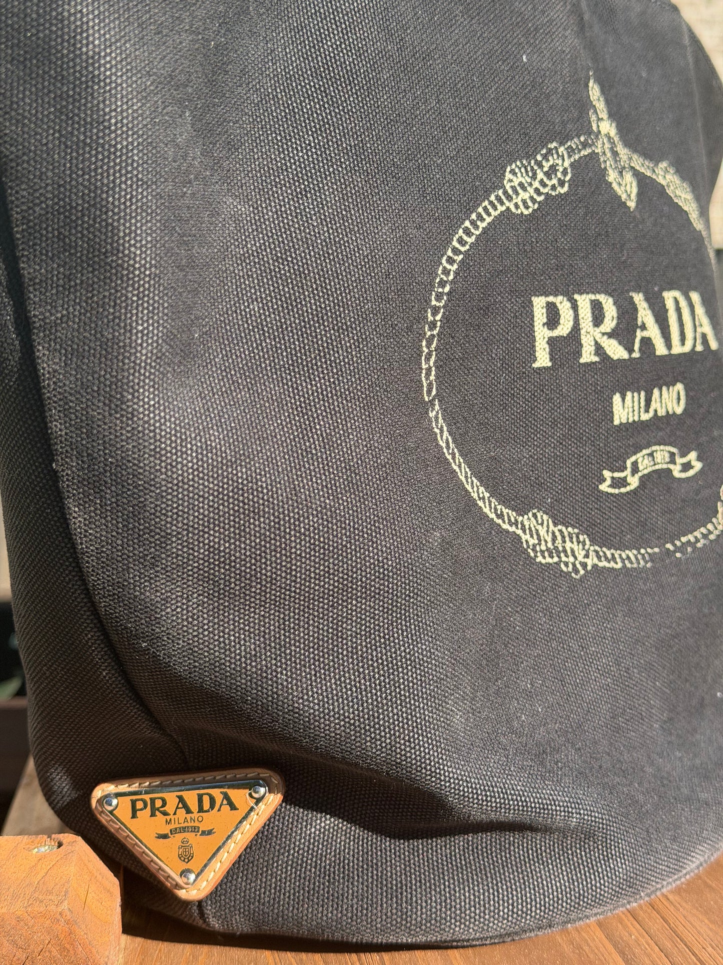 Prada Canvas Tote
