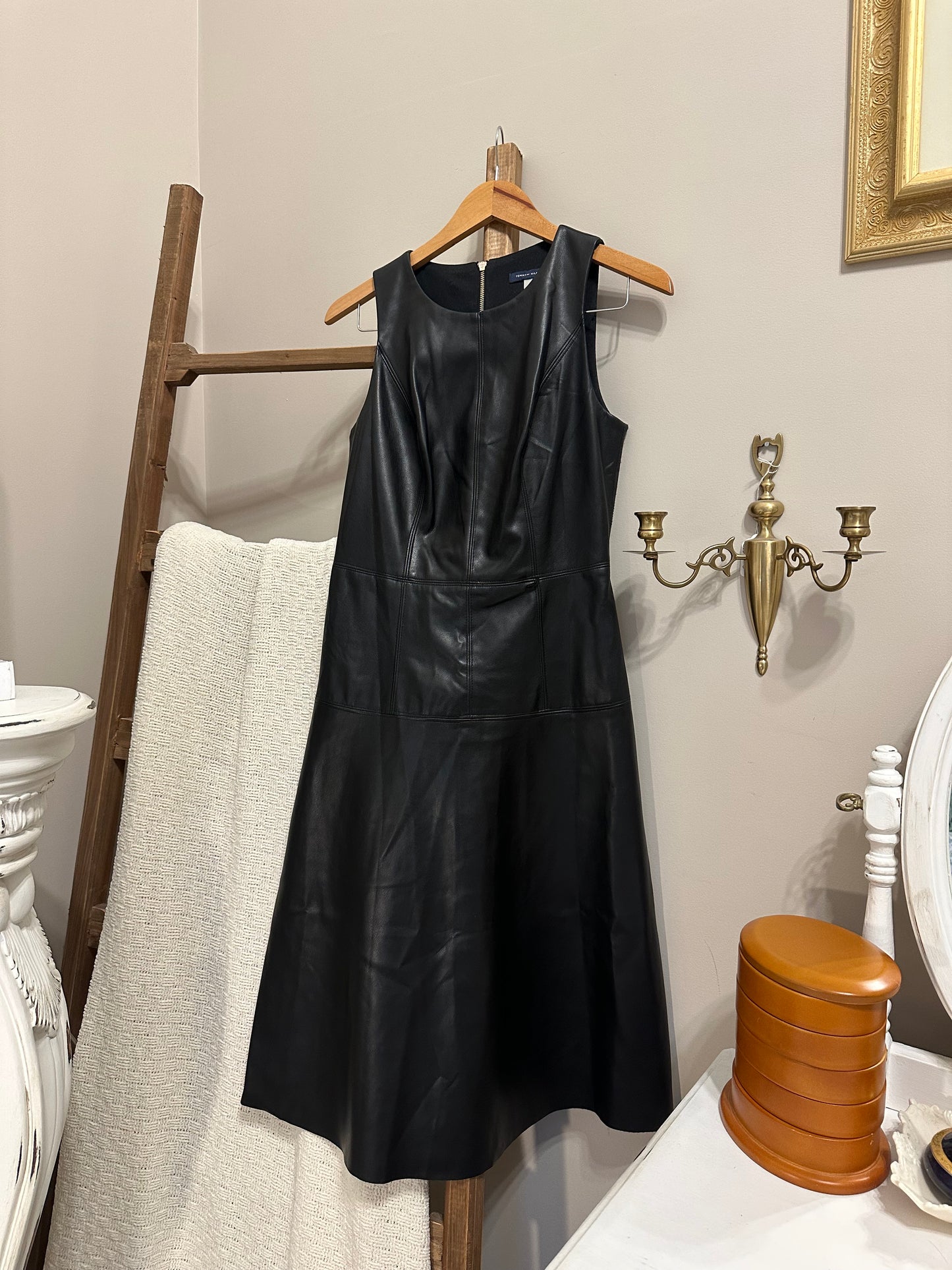 Tommy Hilfiger Leather Dress