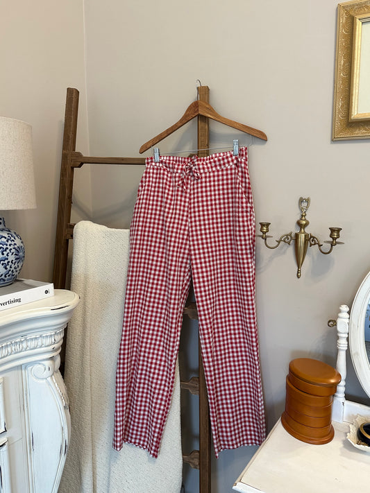 Sonderhaus Gingham Pants