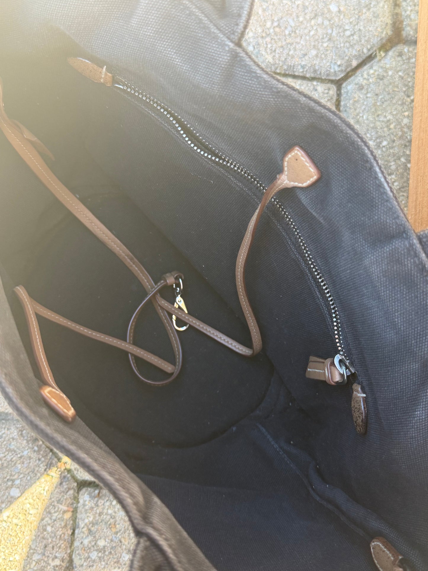 Prada Canvas Tote