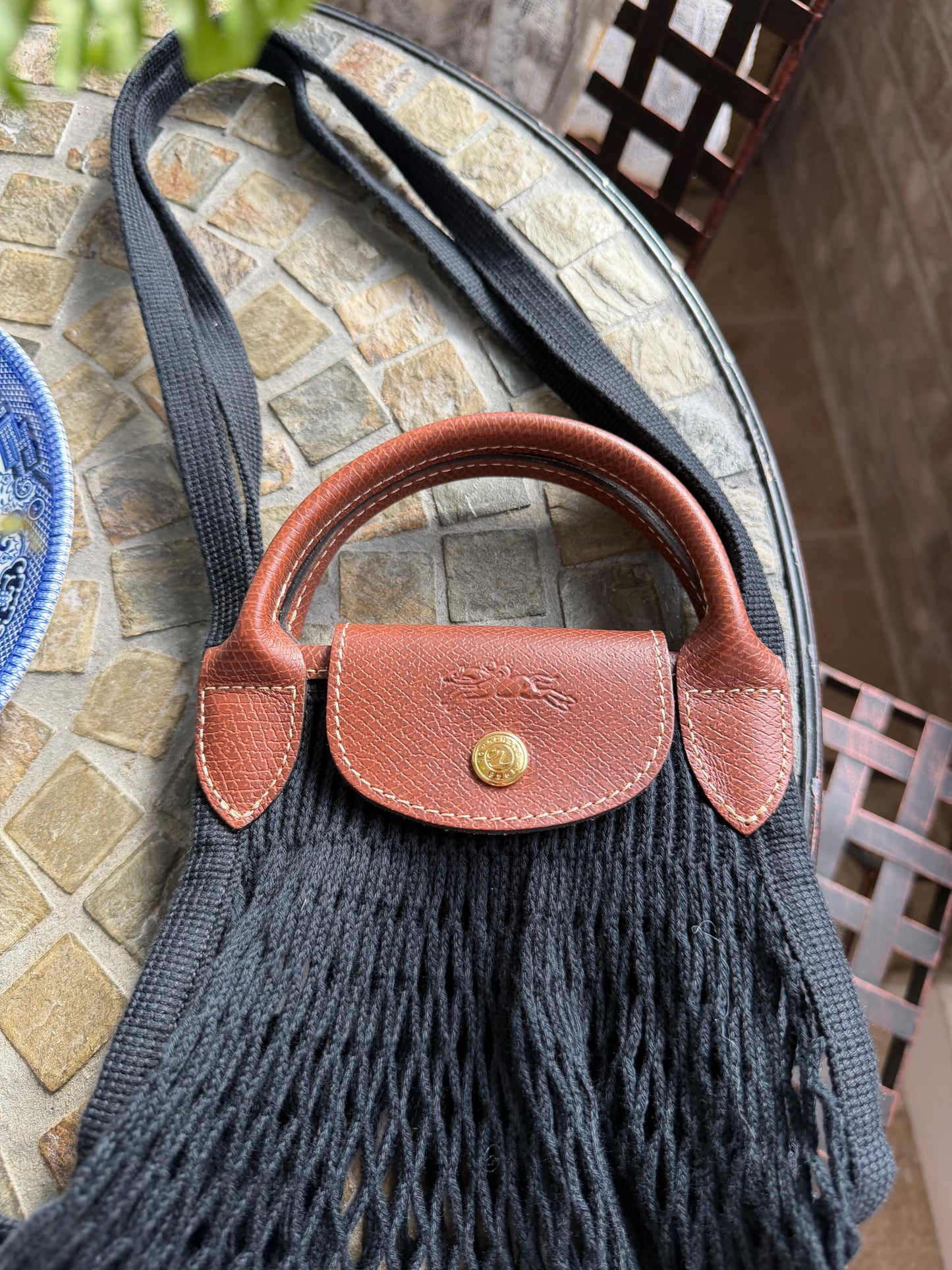 Longchamp Le Pliage Filet Mesh Bag