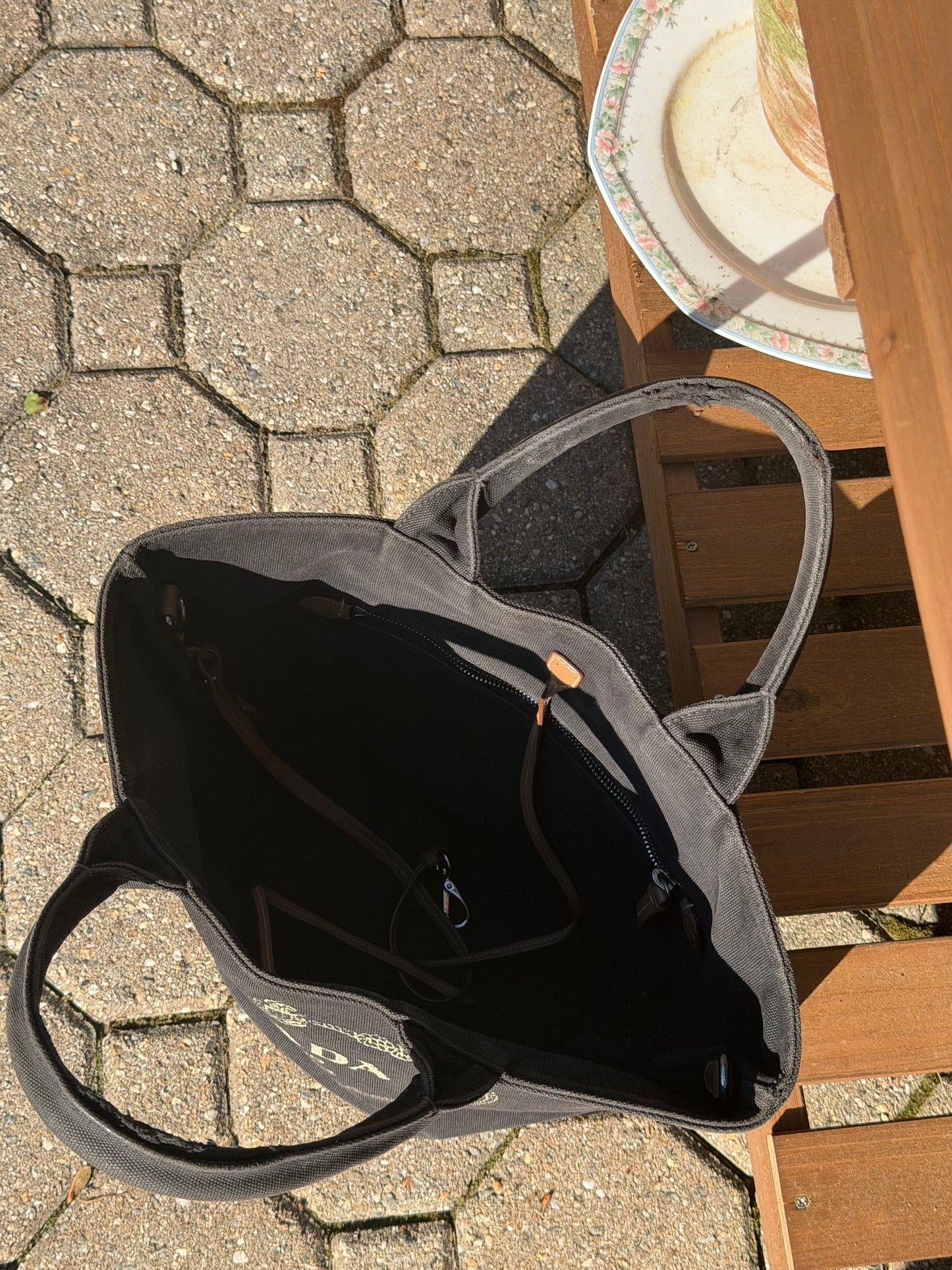 Prada Canvas Tote