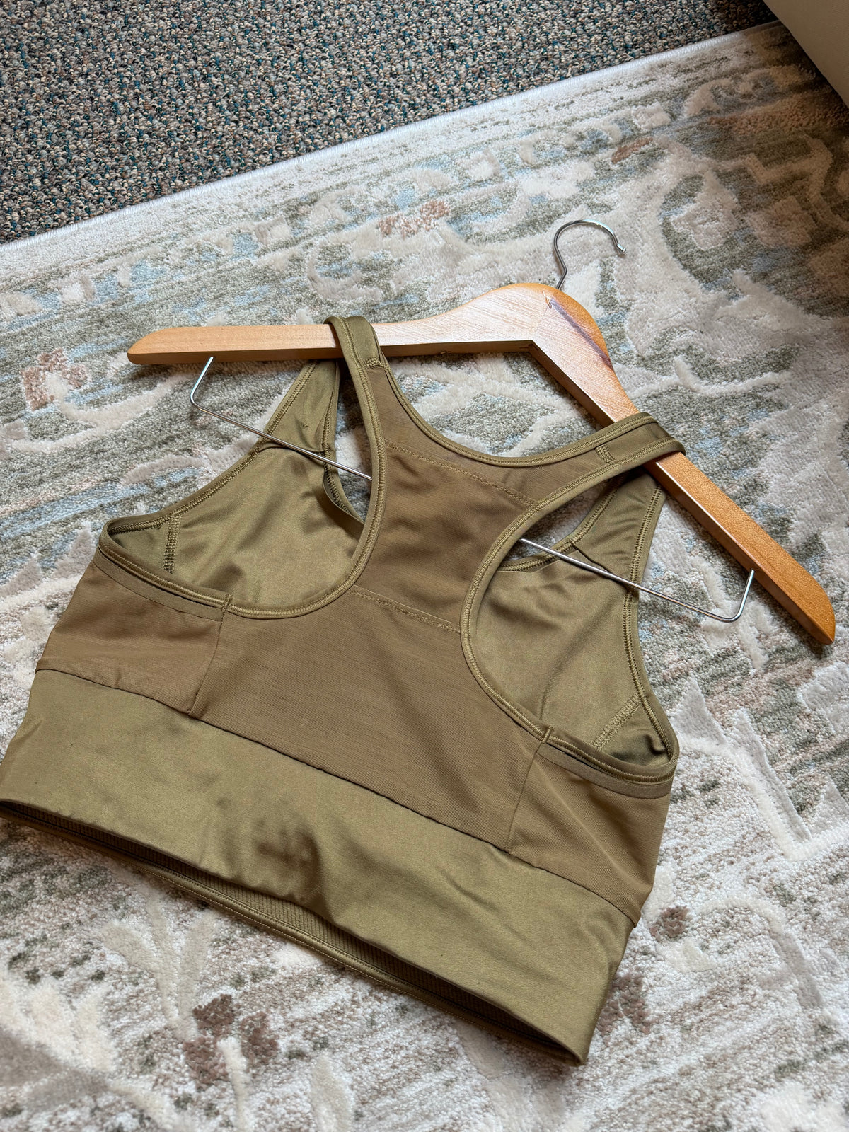 Nike Olive Sports Bra