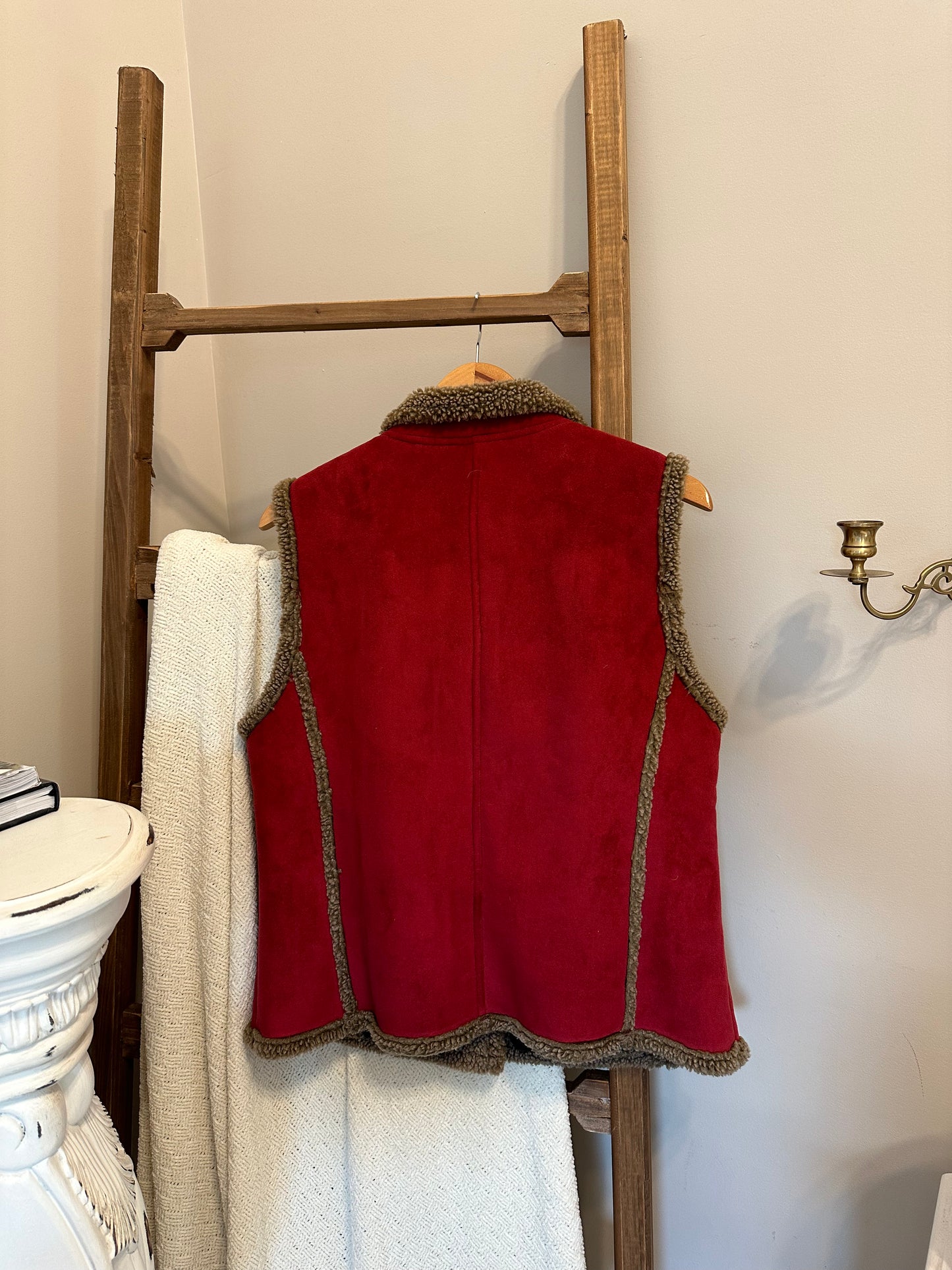 LLBean Suede Vest