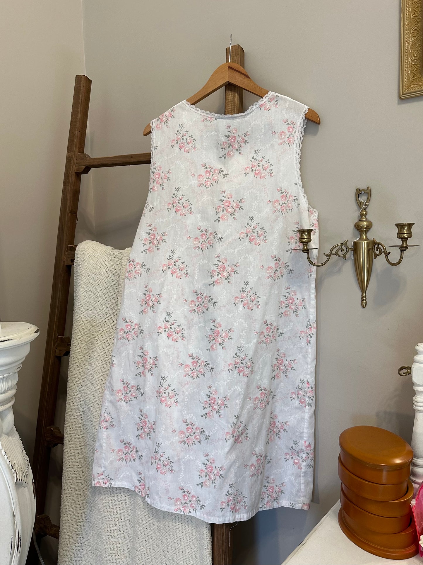 Floral Mini Night Gown