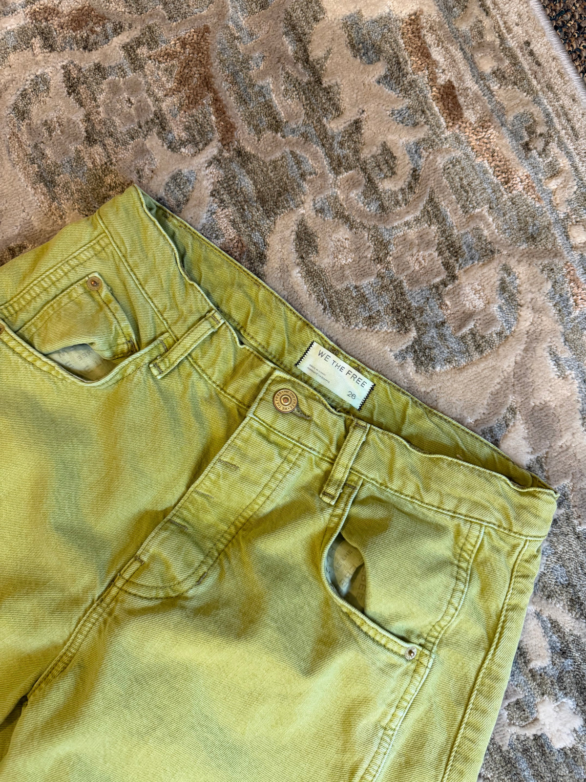 Free People Barrel Jeans