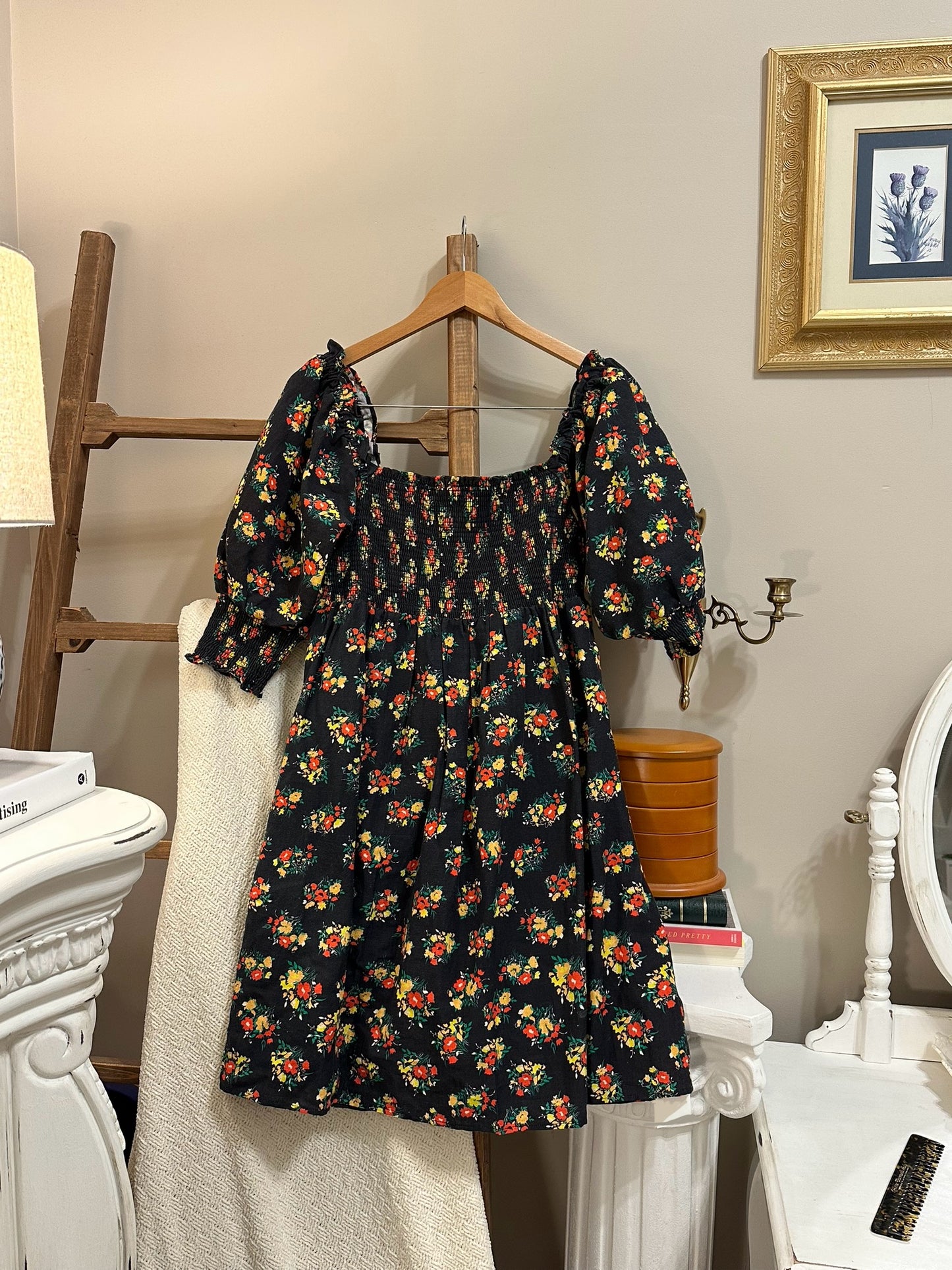 Rixo Floral Mini Dress