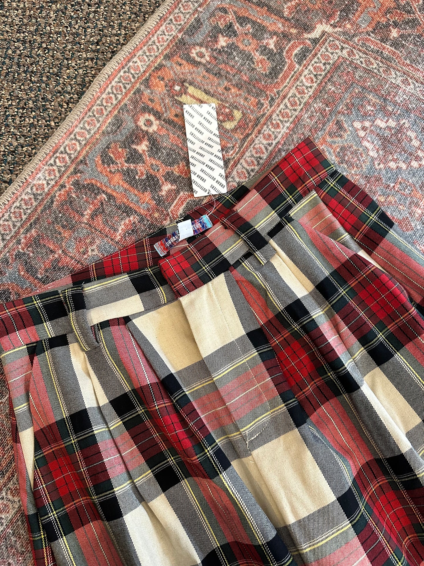 Urban Plaid Trouser Pants