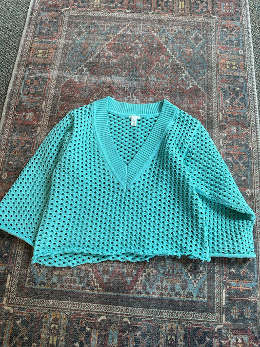 H&M Crochet Beach Cover Up