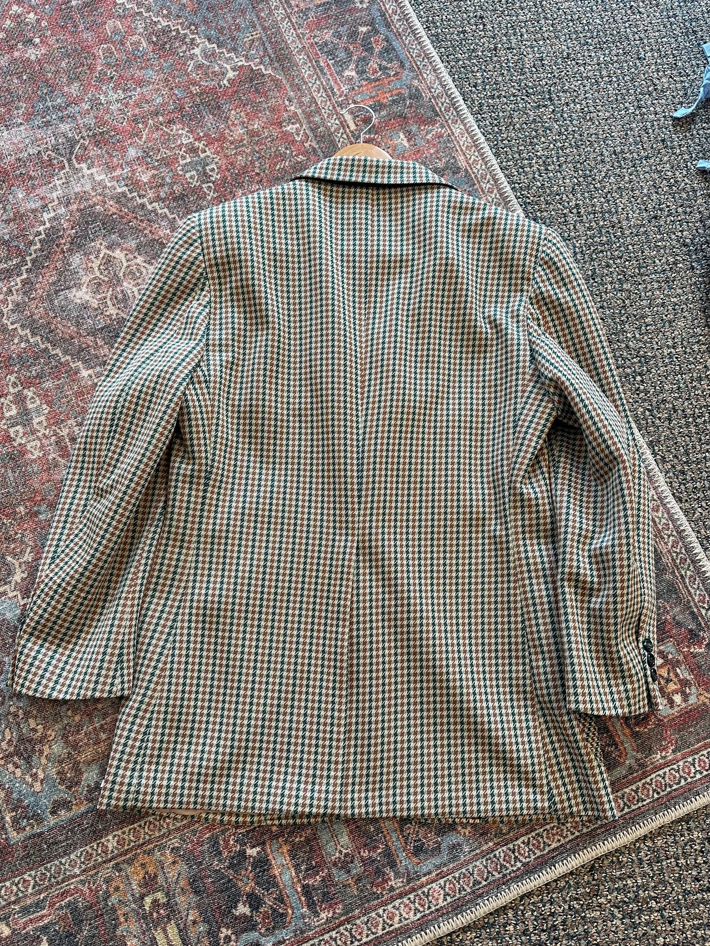 Plaid Blazer Jacket