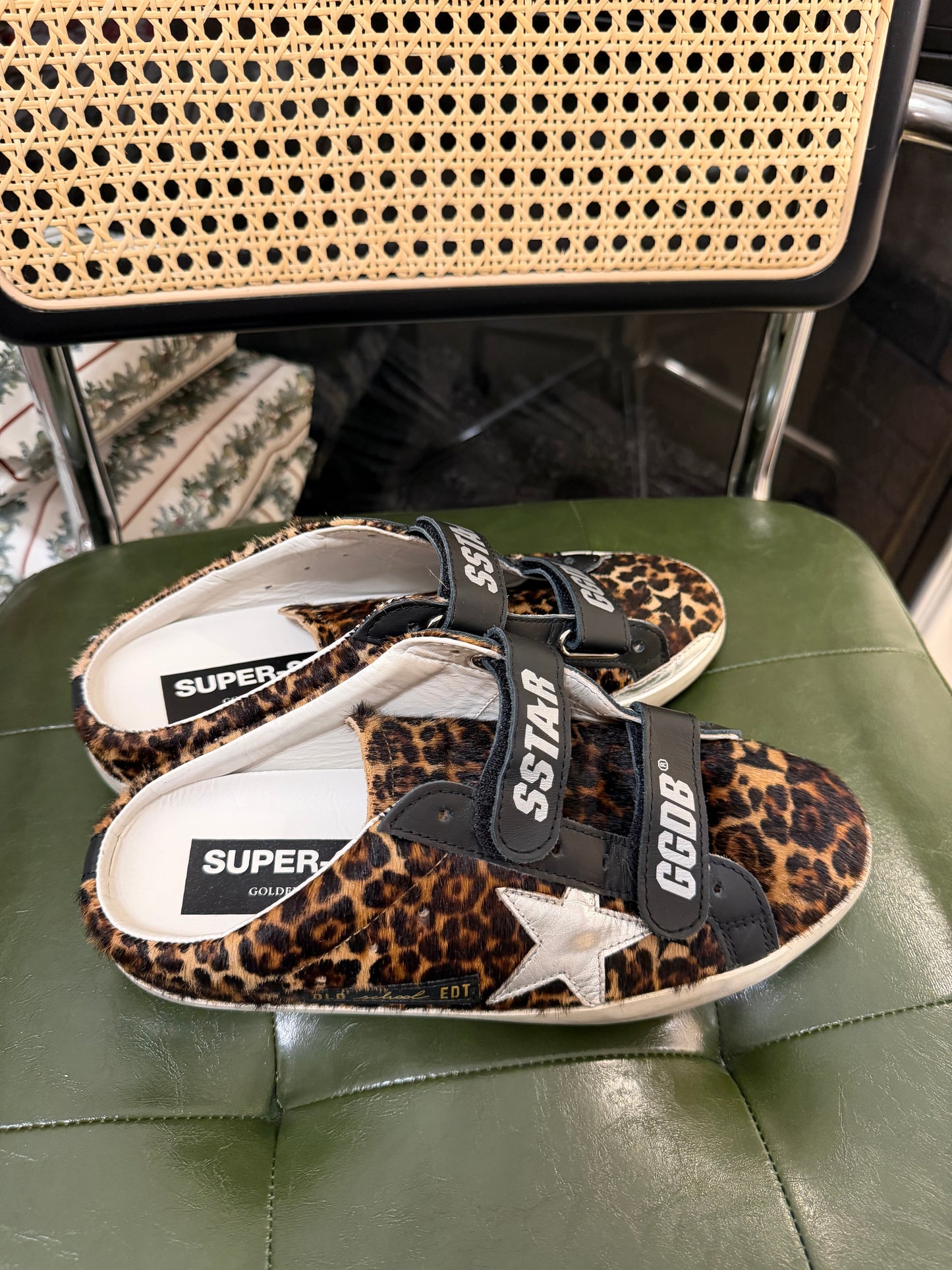 Golden Goose Slide On Velcro Sneakers