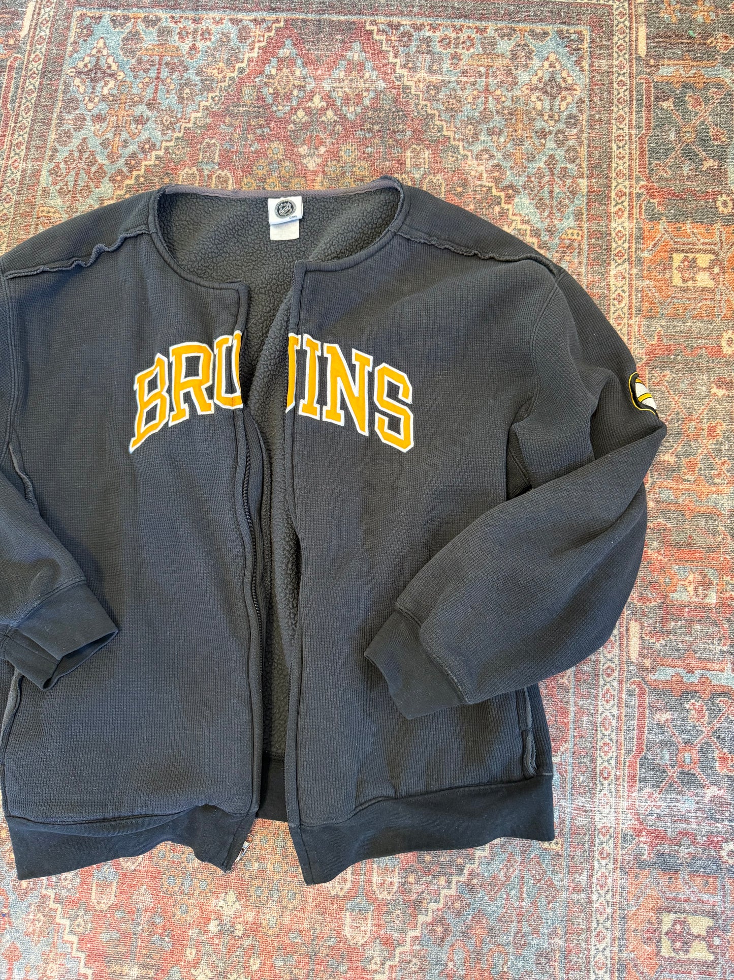 Boston Bruins Zip Up Hoodie