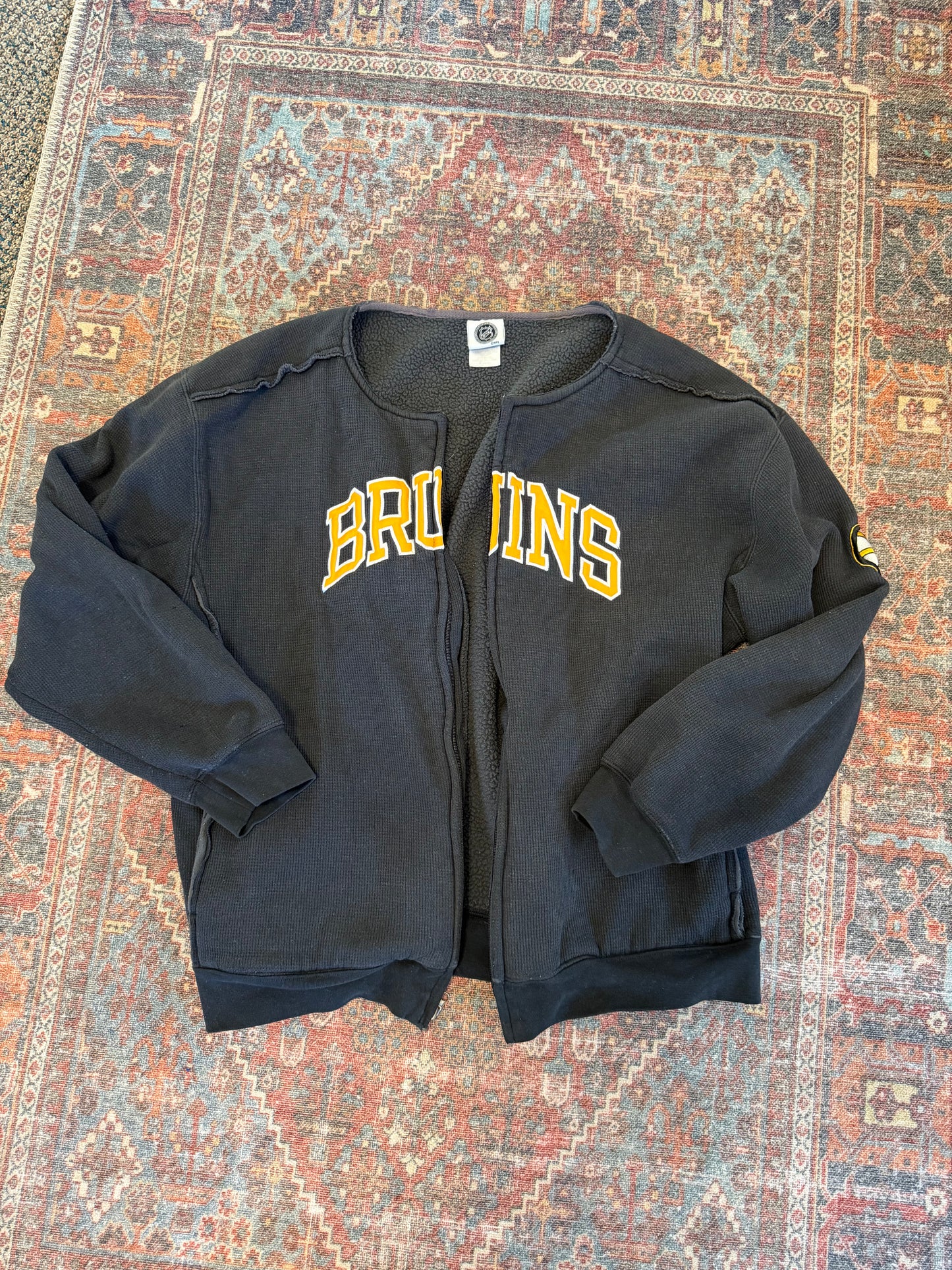 Boston Bruins Zip Up Hoodie