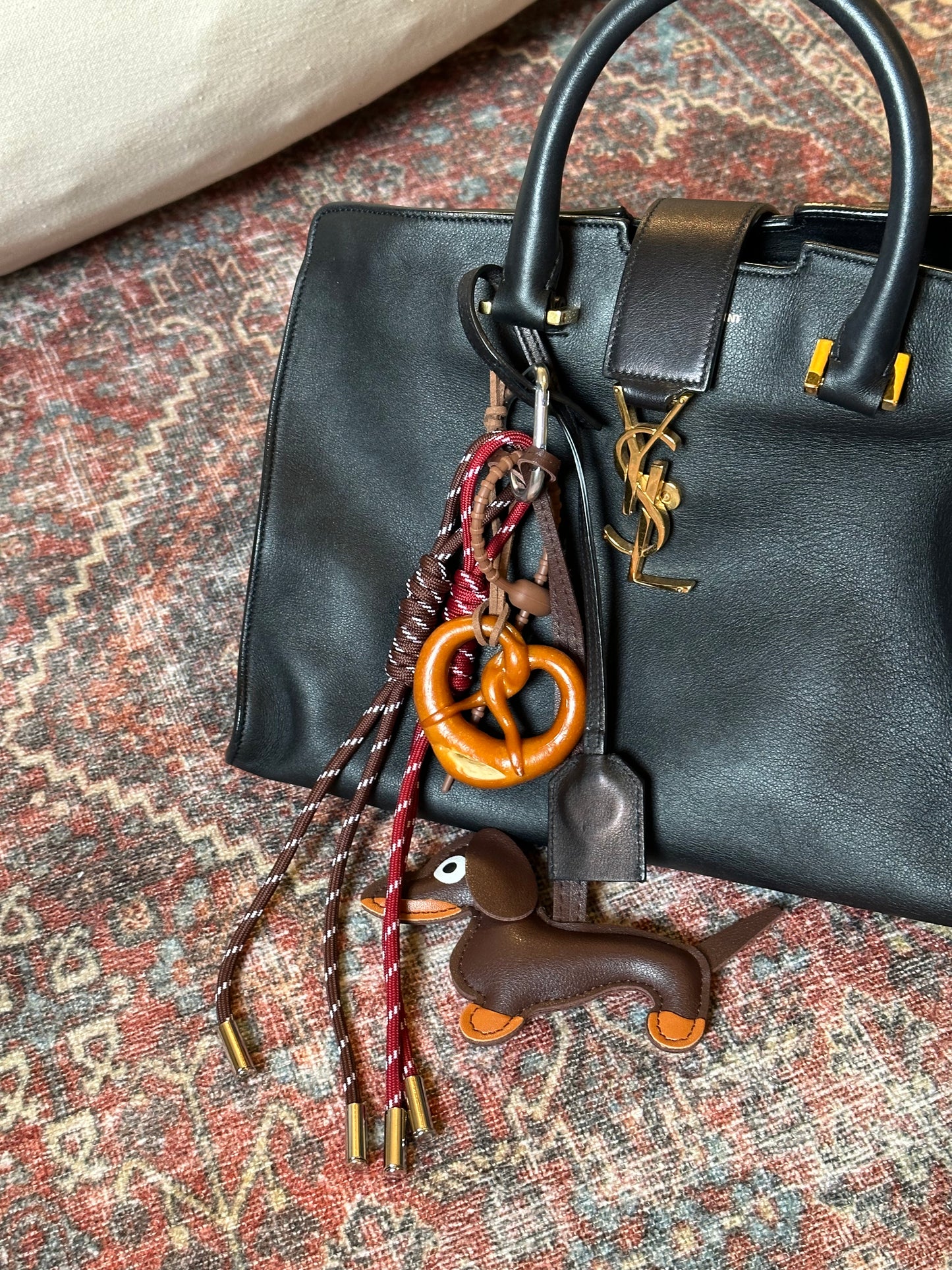 Pretzel Bag Charm Set