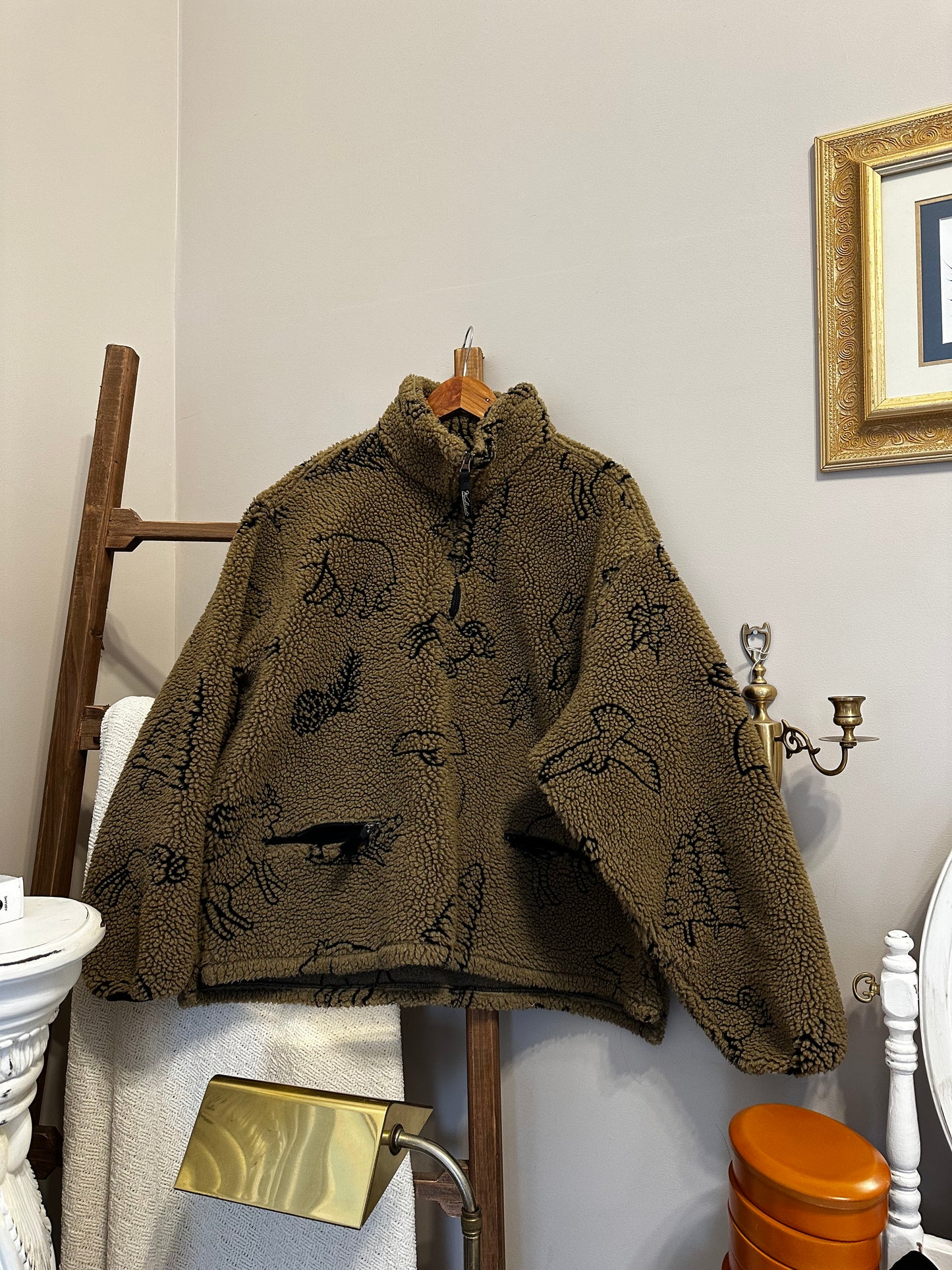 Woolrich Animal Fleece Jacket