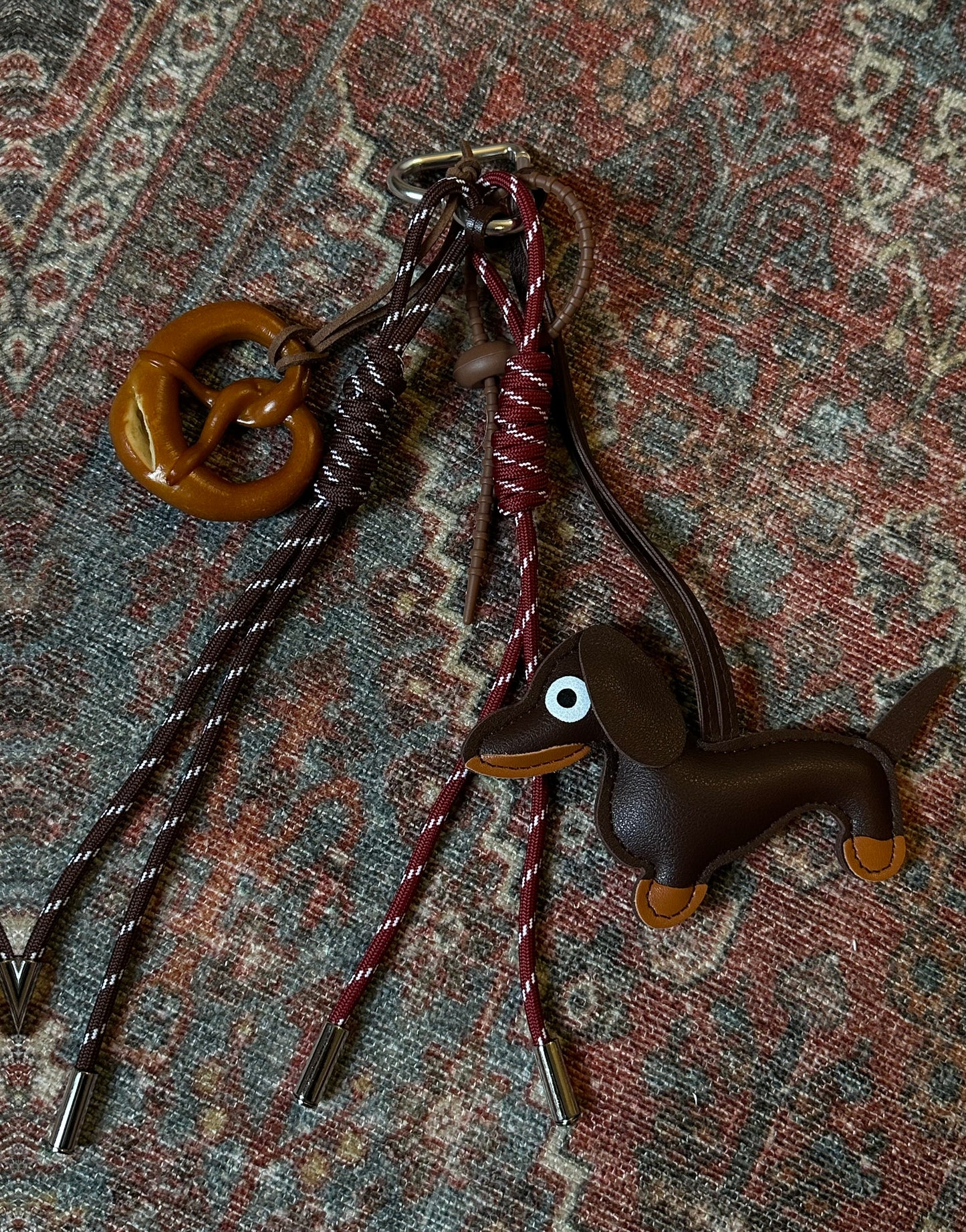 Pretzel Bag Charm Set