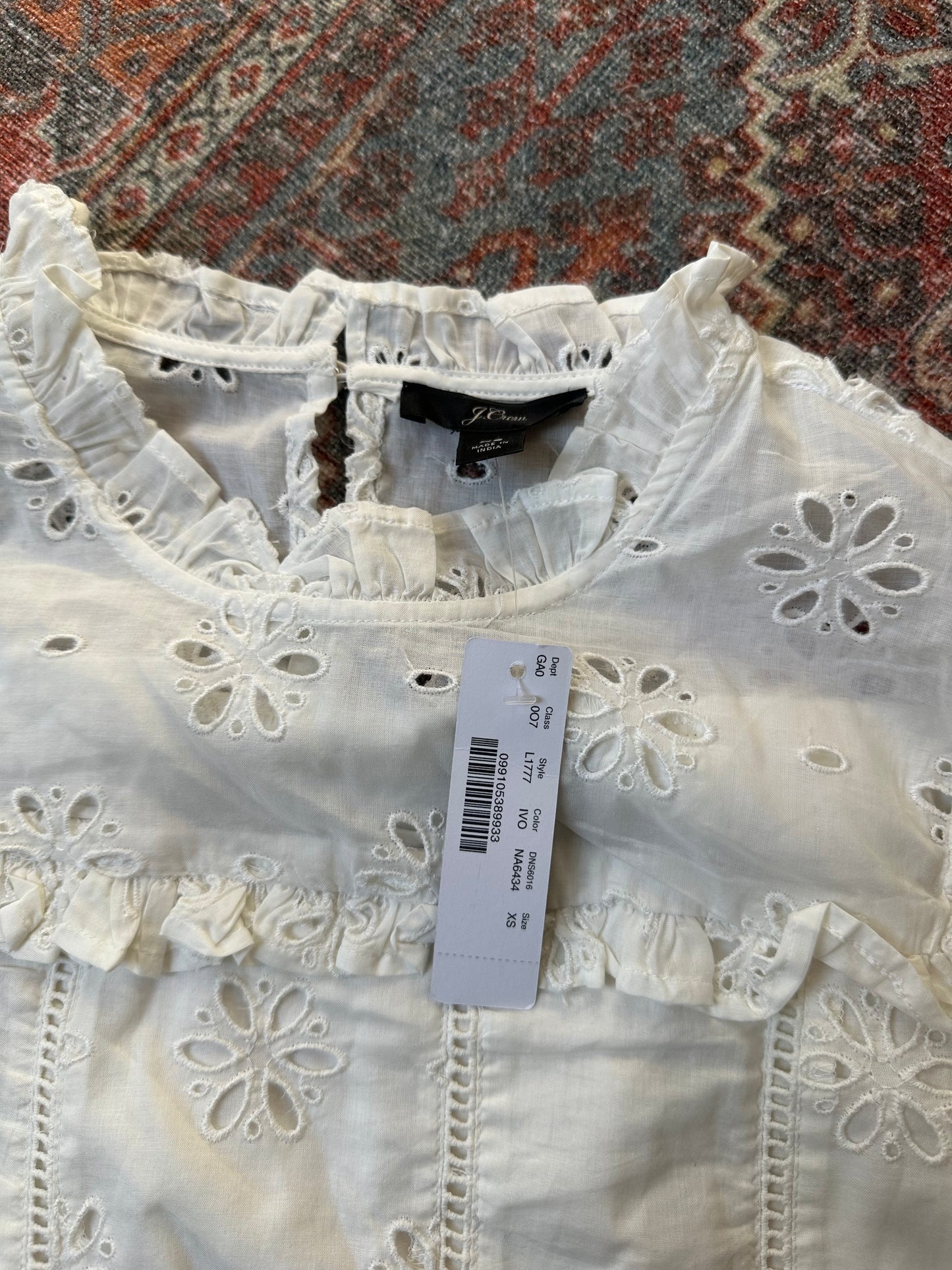 JCrew Lace Top