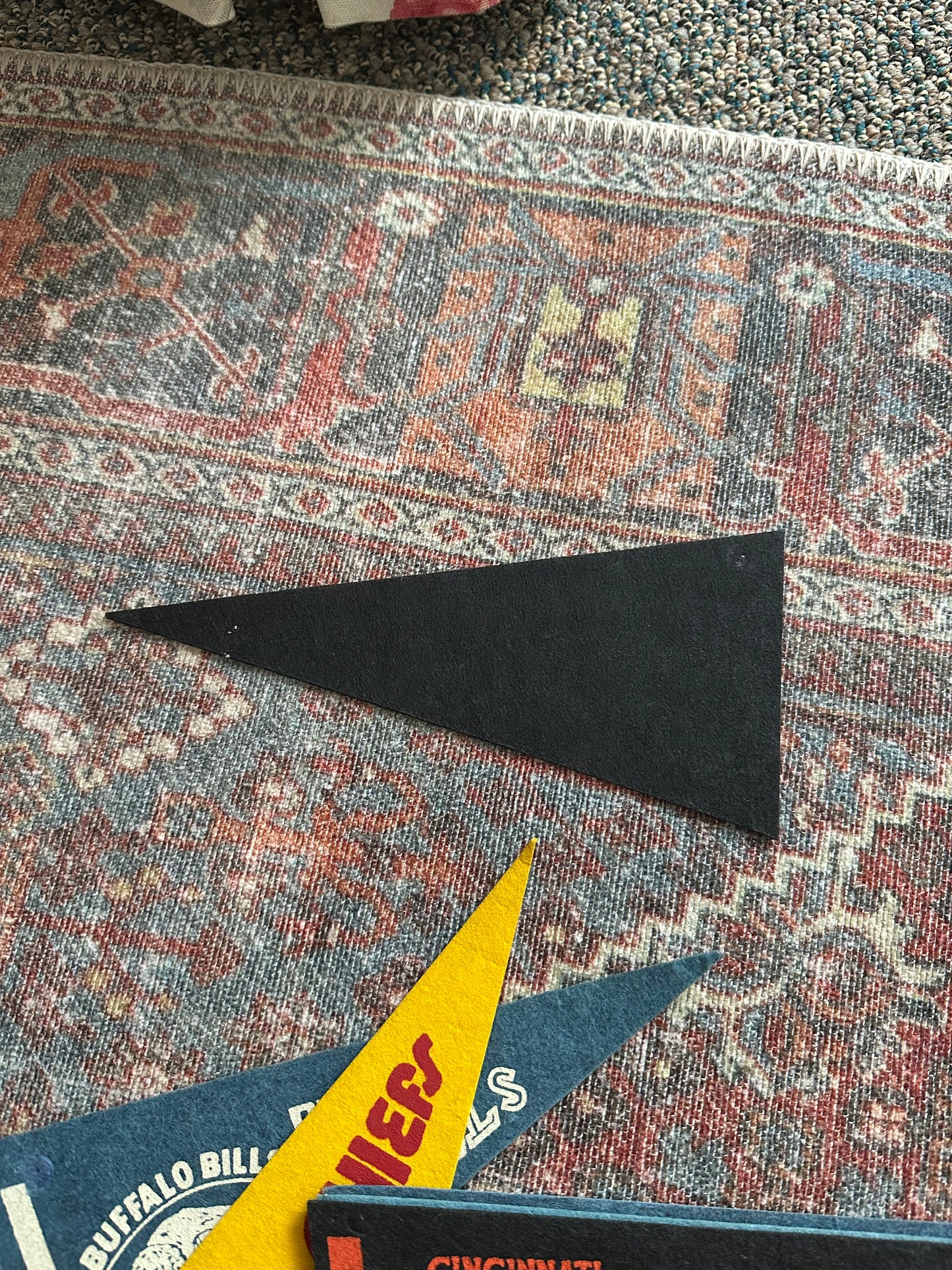 Oakland Raiders Vintage NFL Mini Felt Pennants 1960s-70s