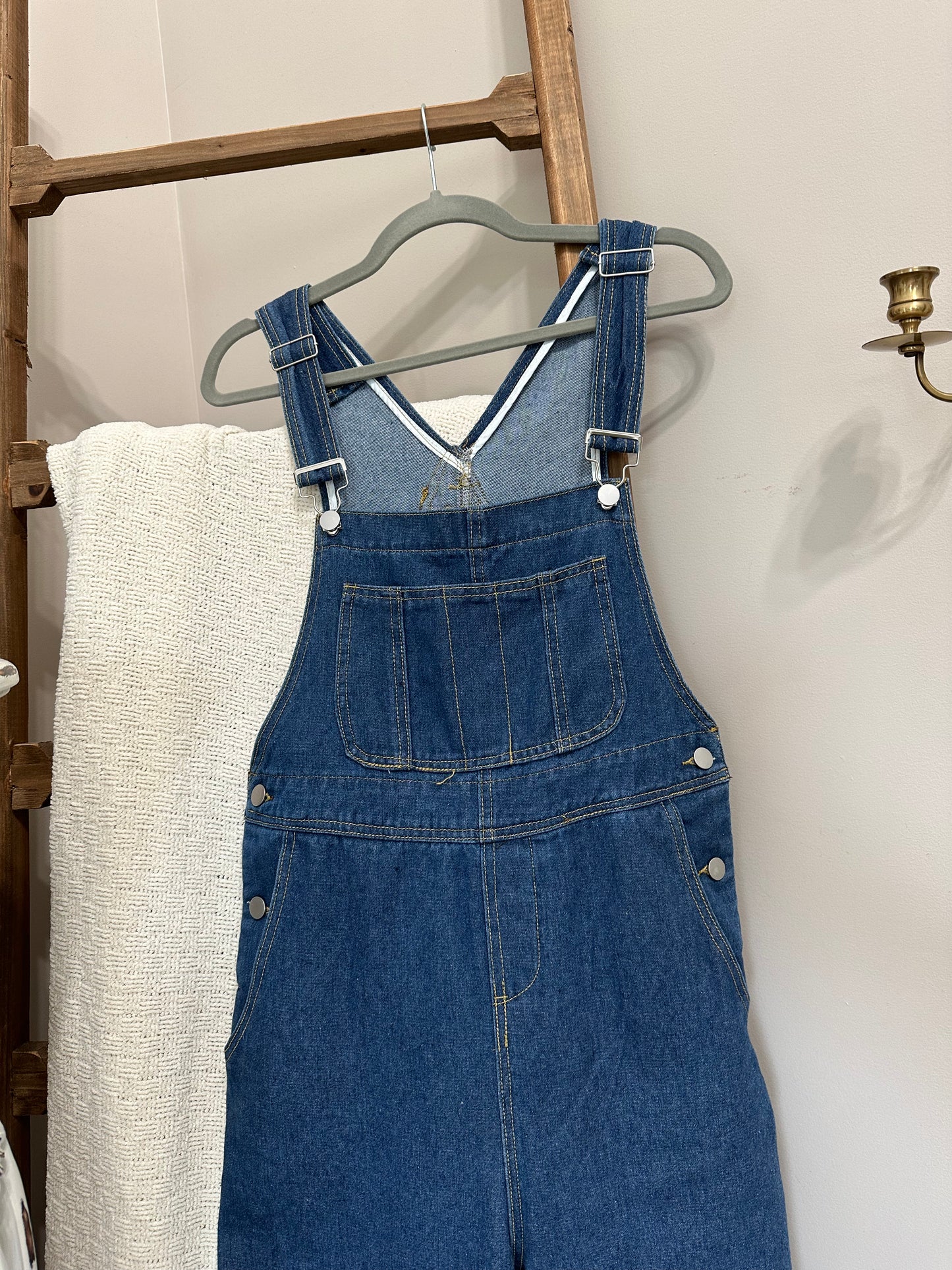 Denim Overalls