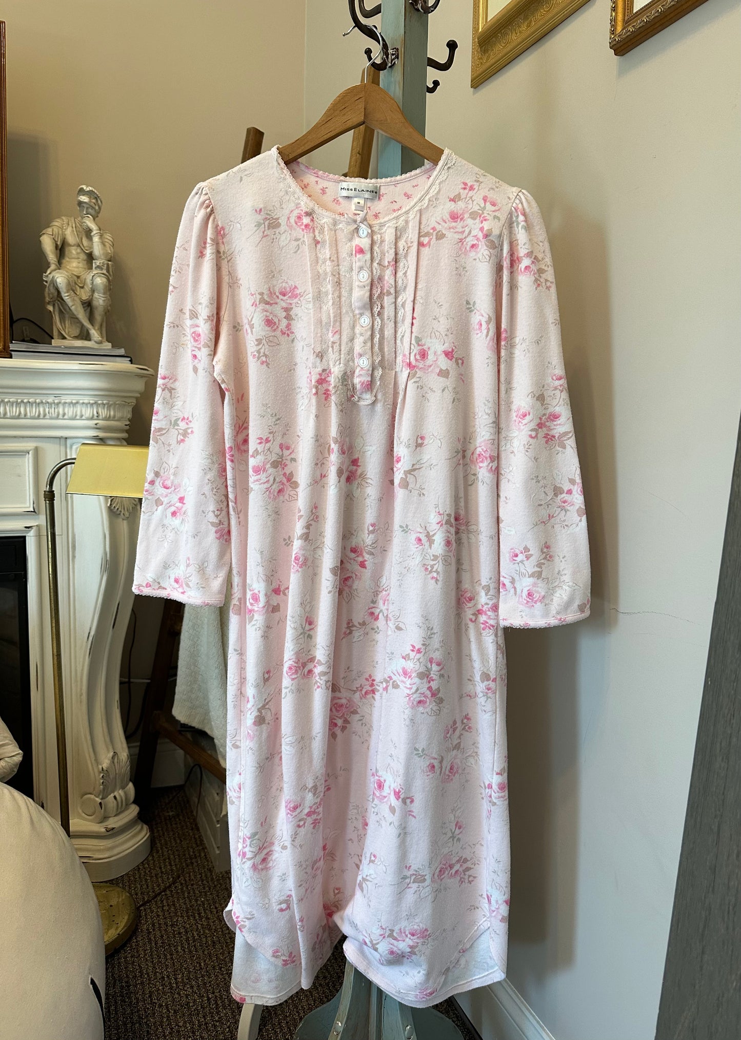 Miss Elaine Floral Nightgown