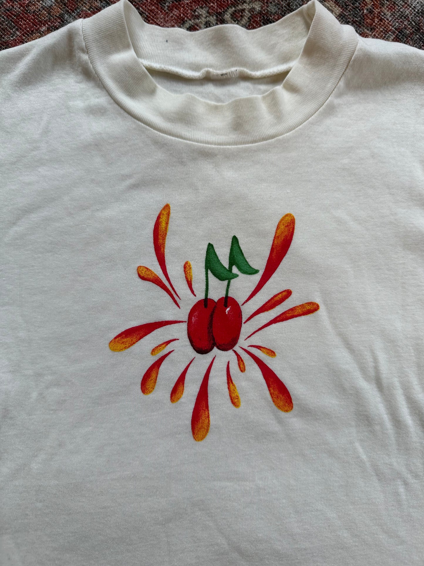 Cherry Los Angeles Baby Tee Shirt