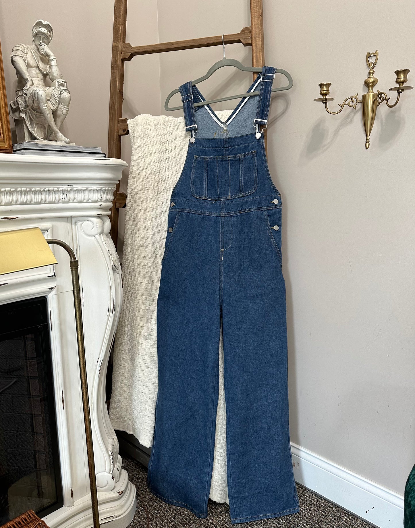 Denim Overalls