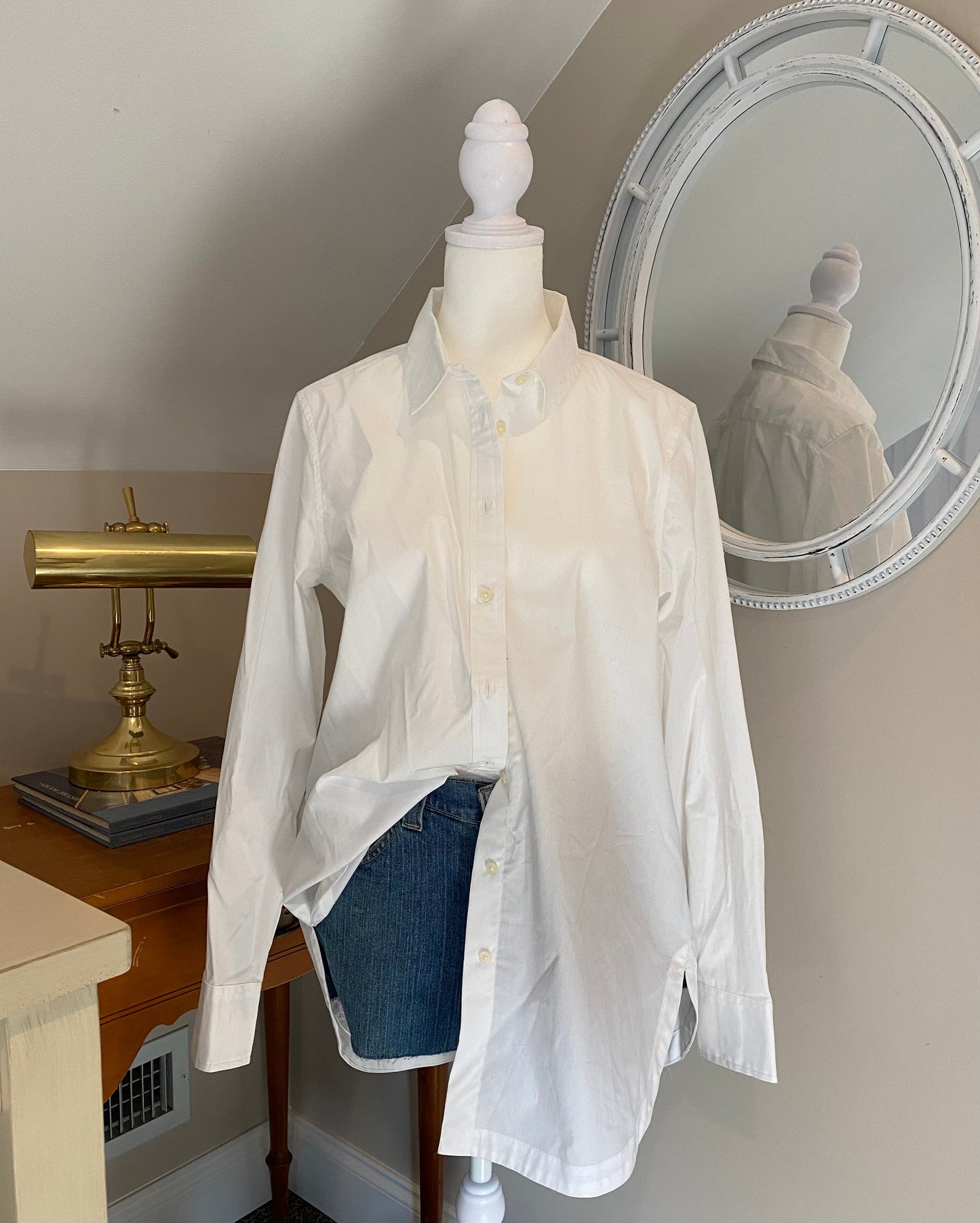 Banana Republic Boyfriend Tunic Top