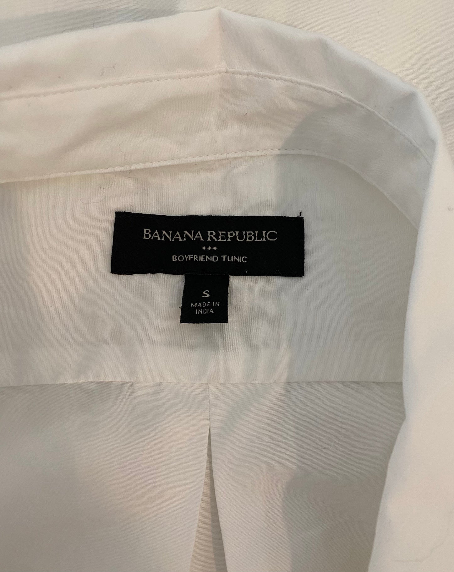 Banana Republic Boyfriend Tunic Top