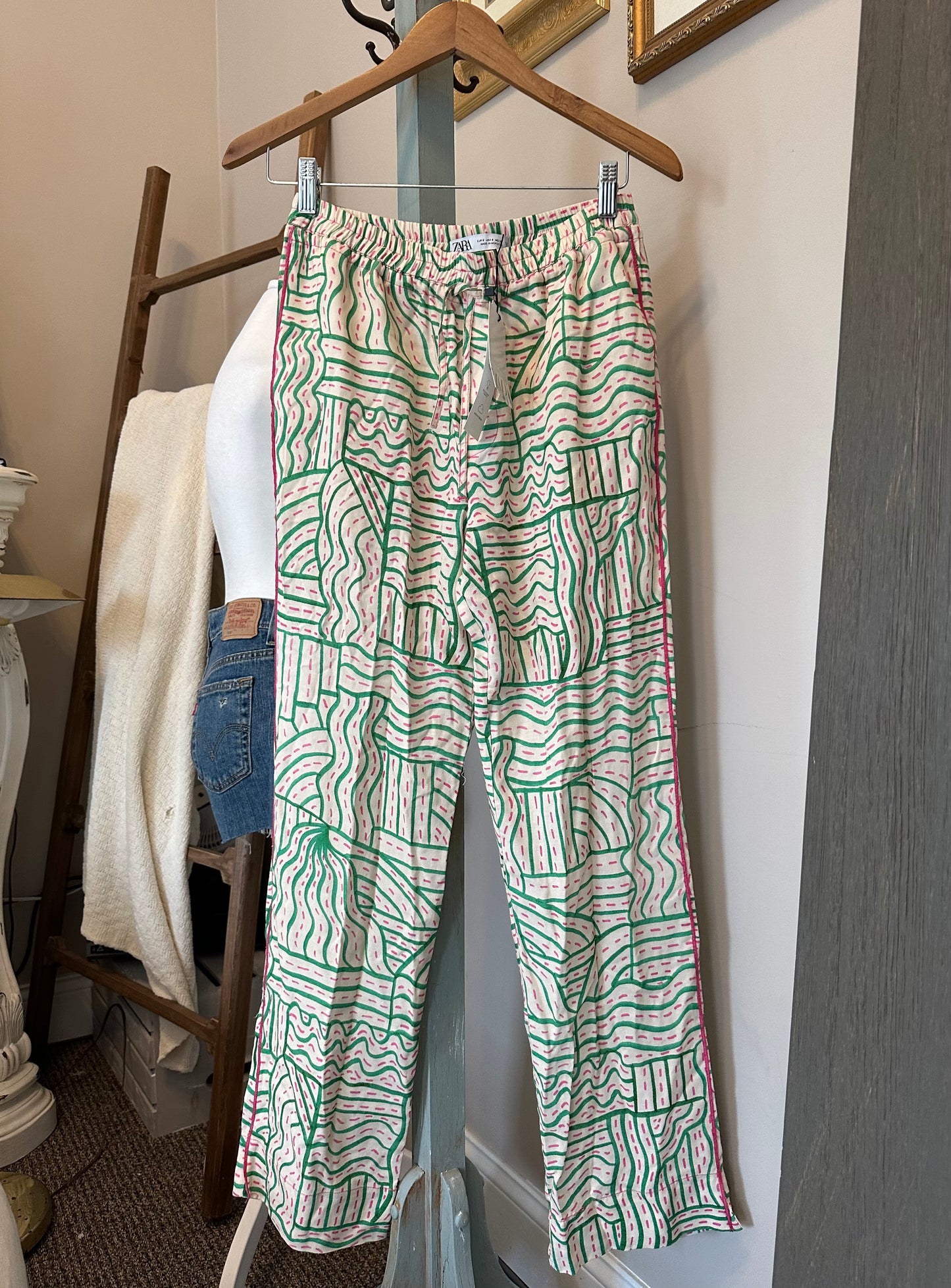 Zara Patterned Pants