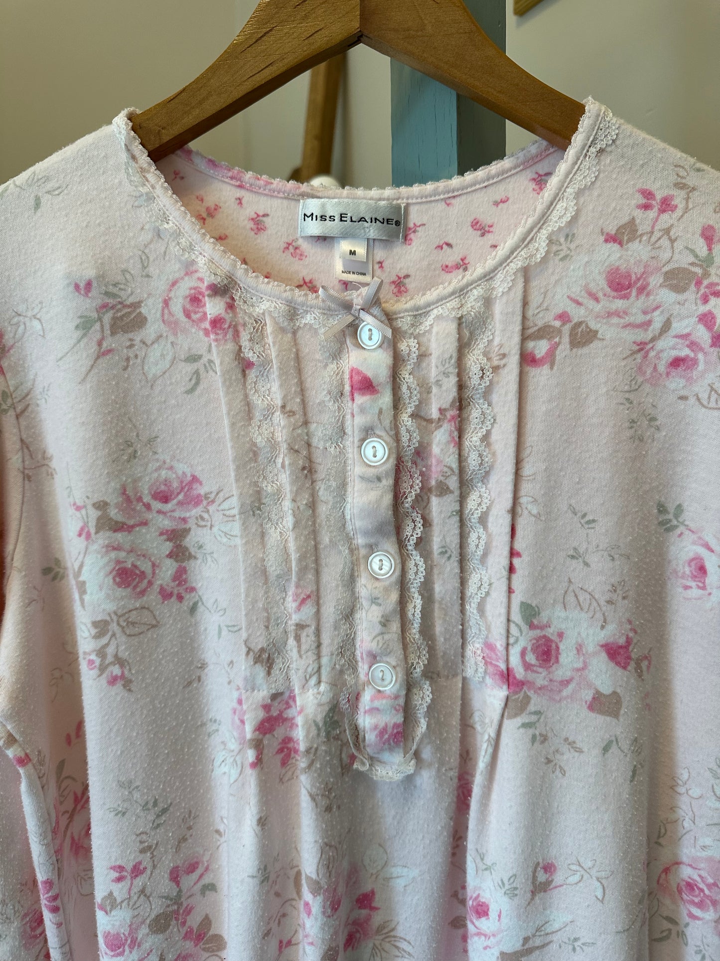 Miss Elaine Floral Nightgown