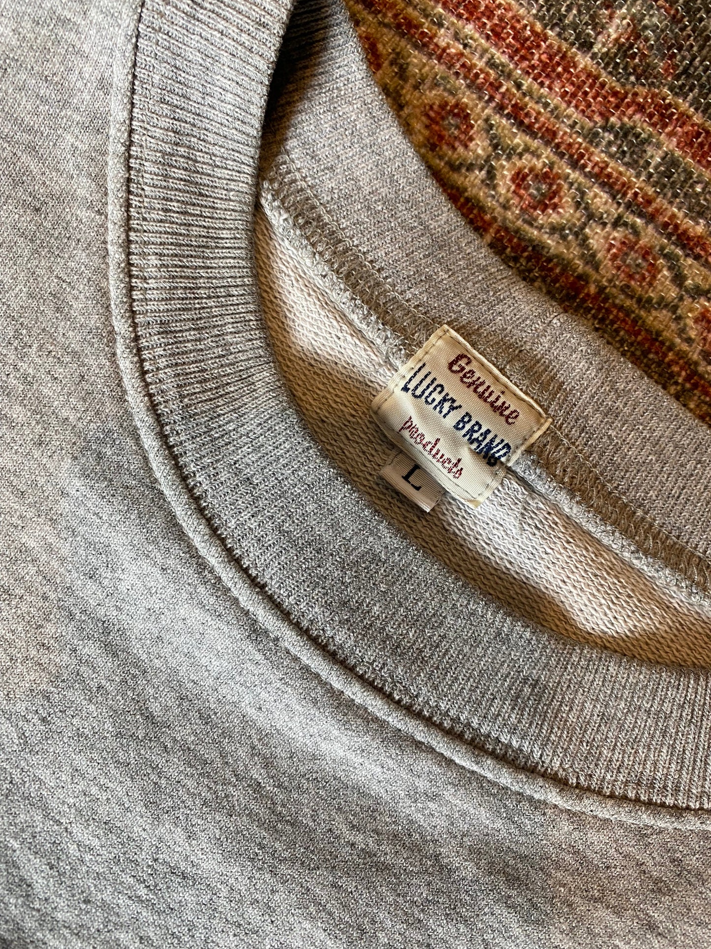 Vintage Lucky Brand Pullover Sweatshirt