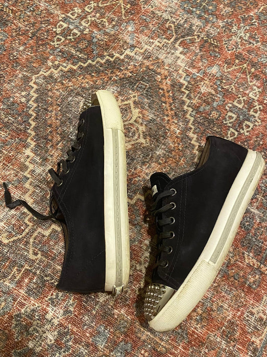 Miu Miu Vintage Suede Sneakers